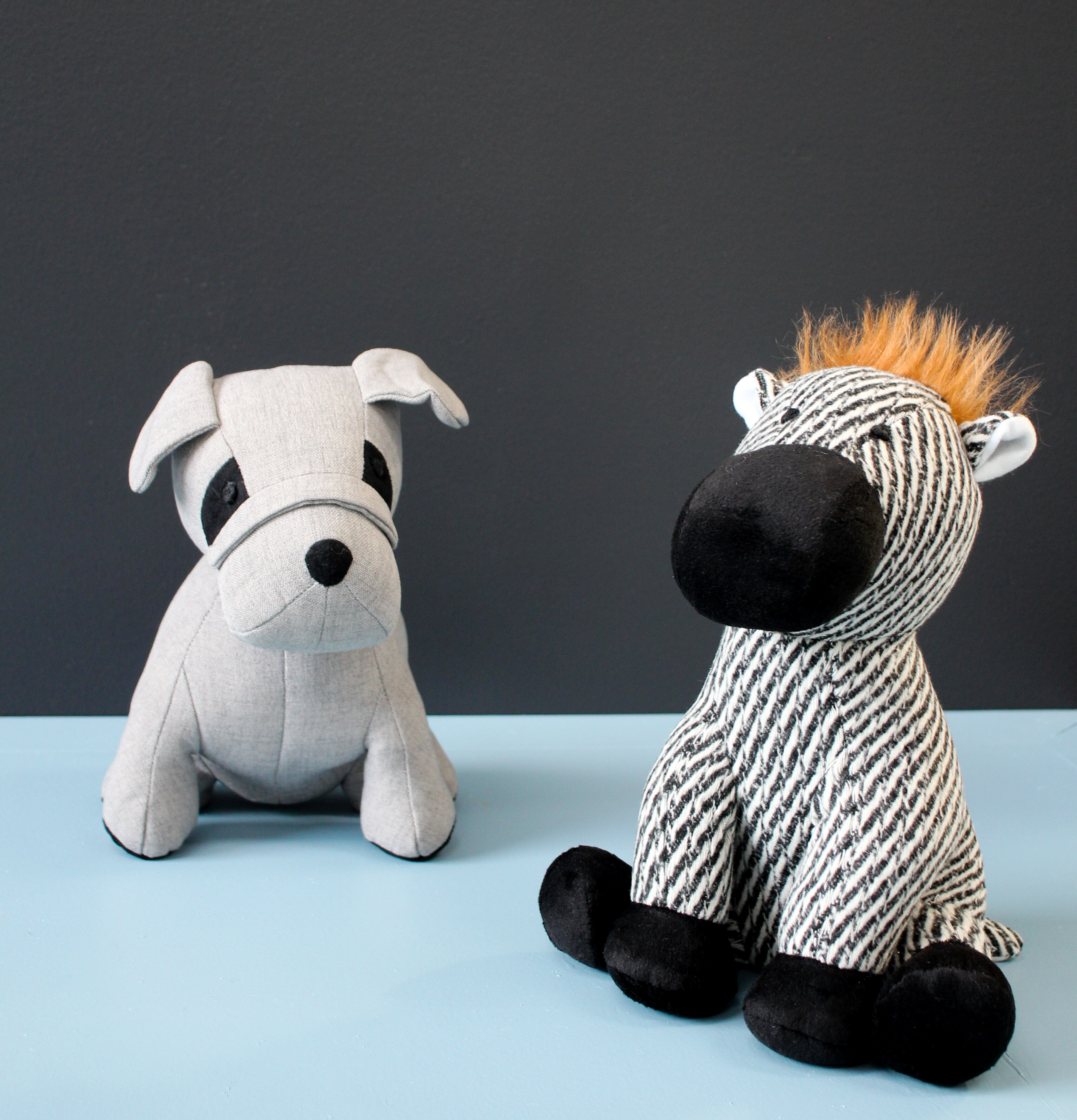 Doorstop Scruffy Zebra