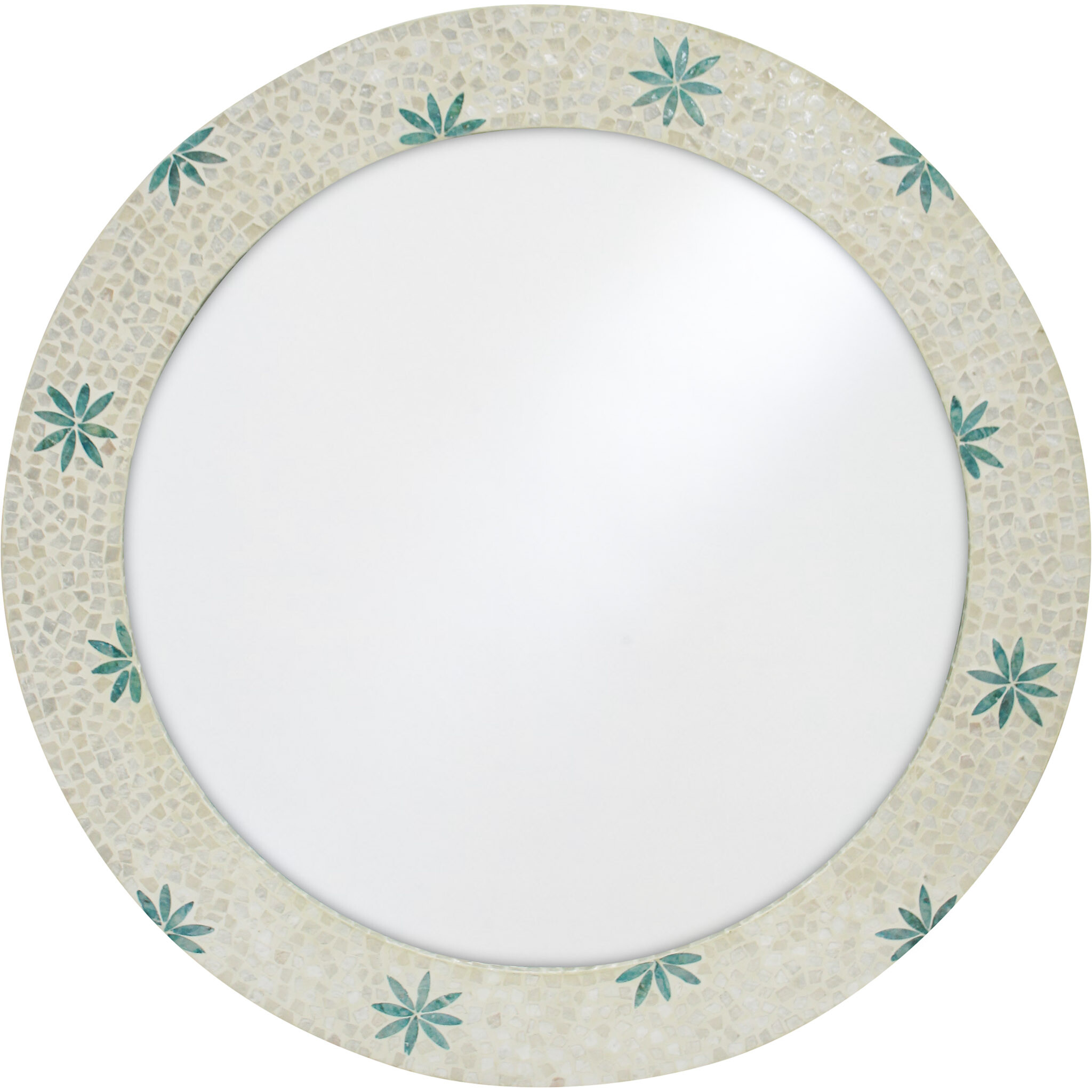 #Mirror Round Daisy Pop