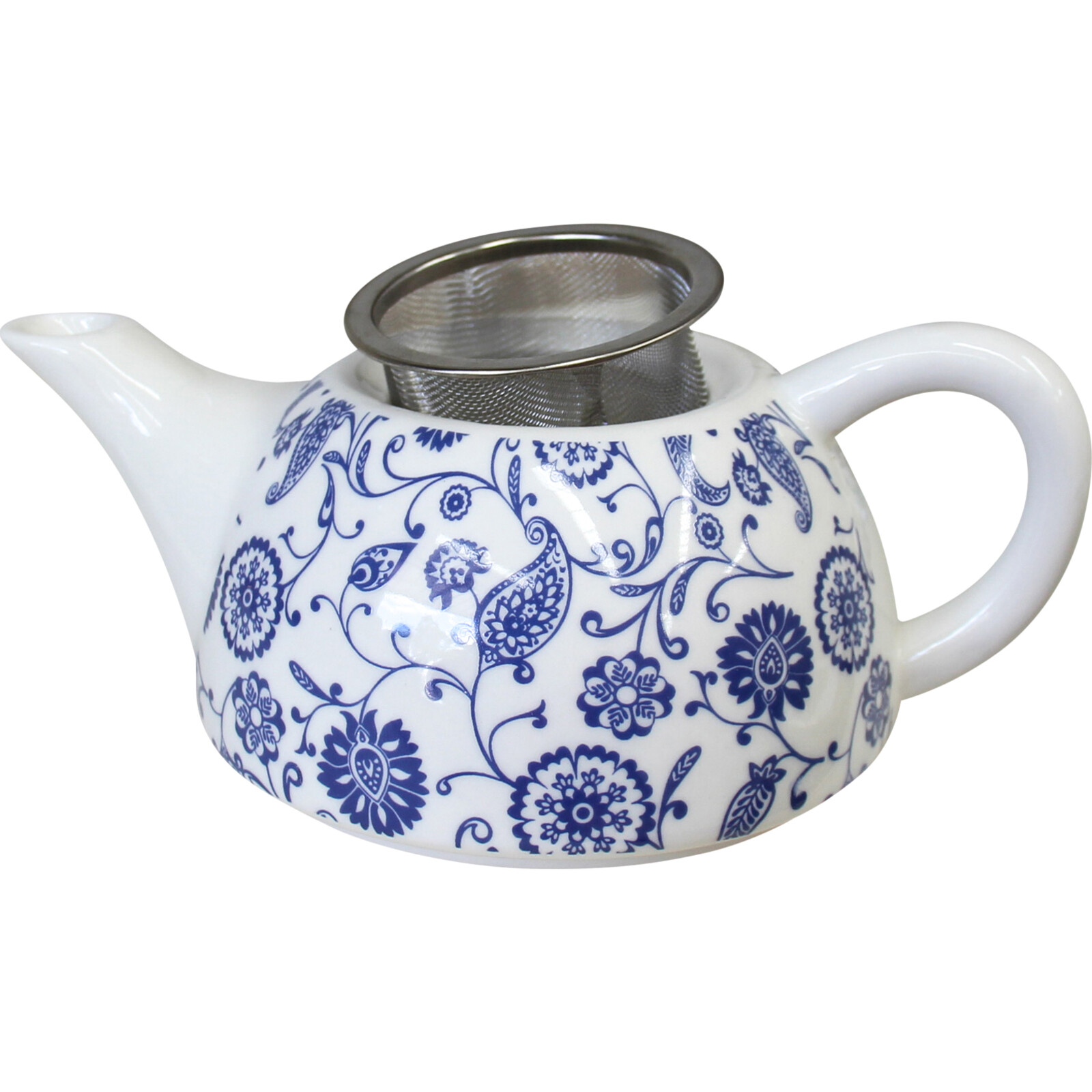 Teapot Indian Blue