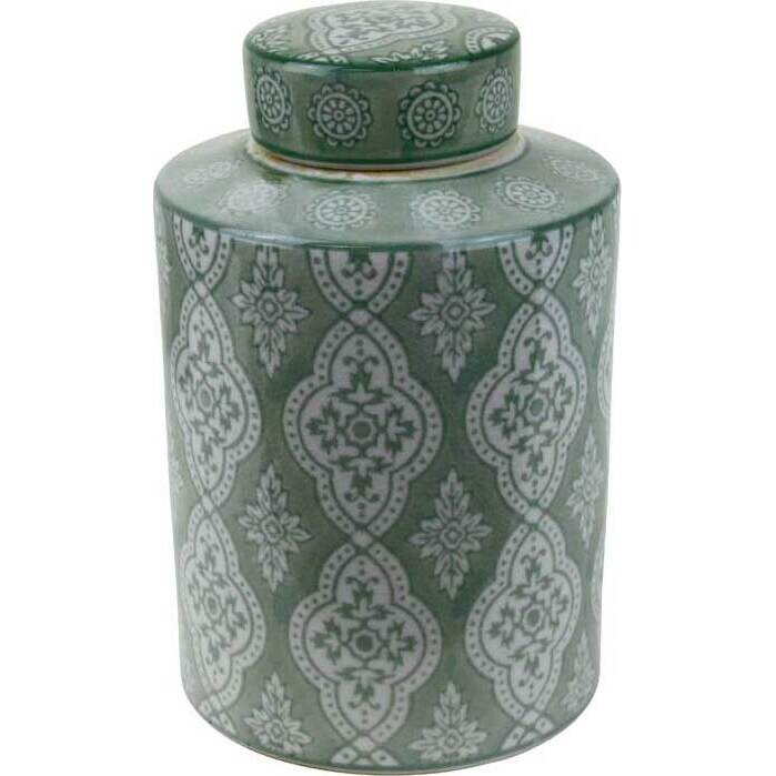 Lidded Jar Emblem Sage