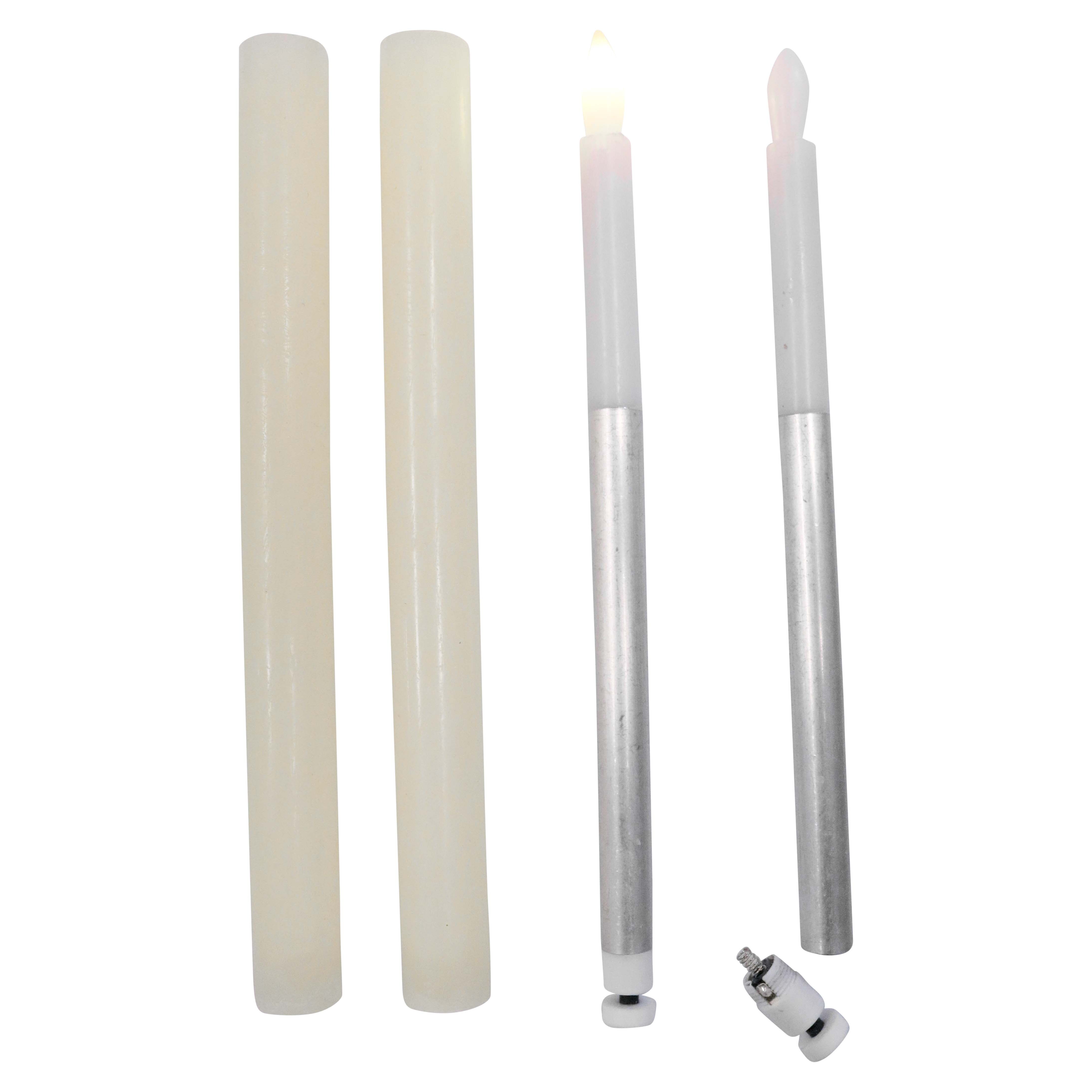 Flameless S/2 Dinner Candles