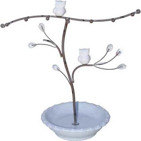 Jewellery Holder Owl Branch