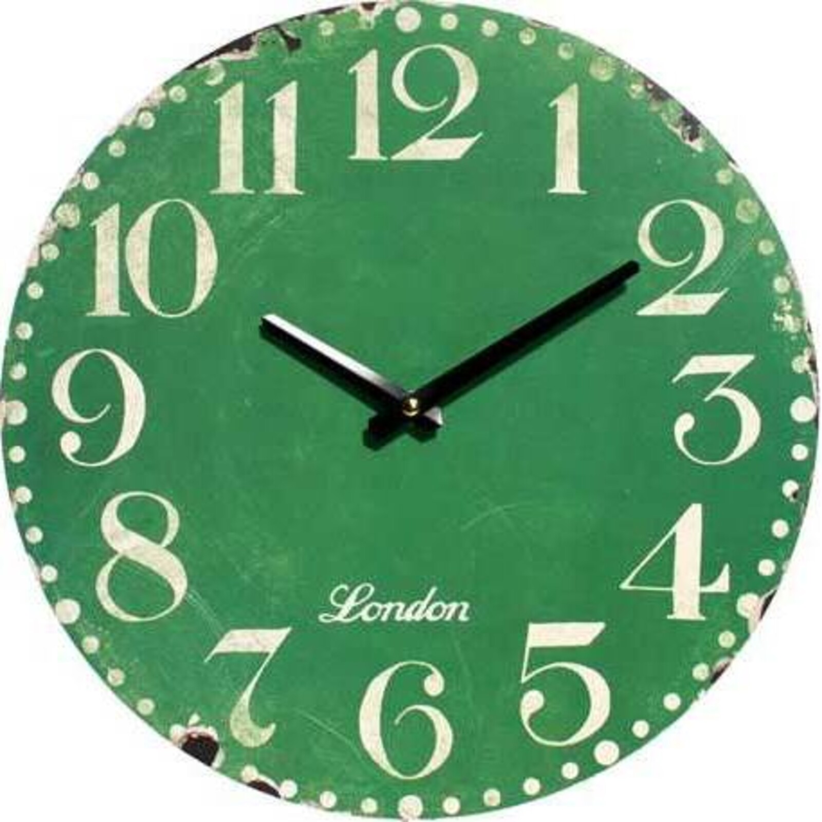 Clock Rustic Emerald