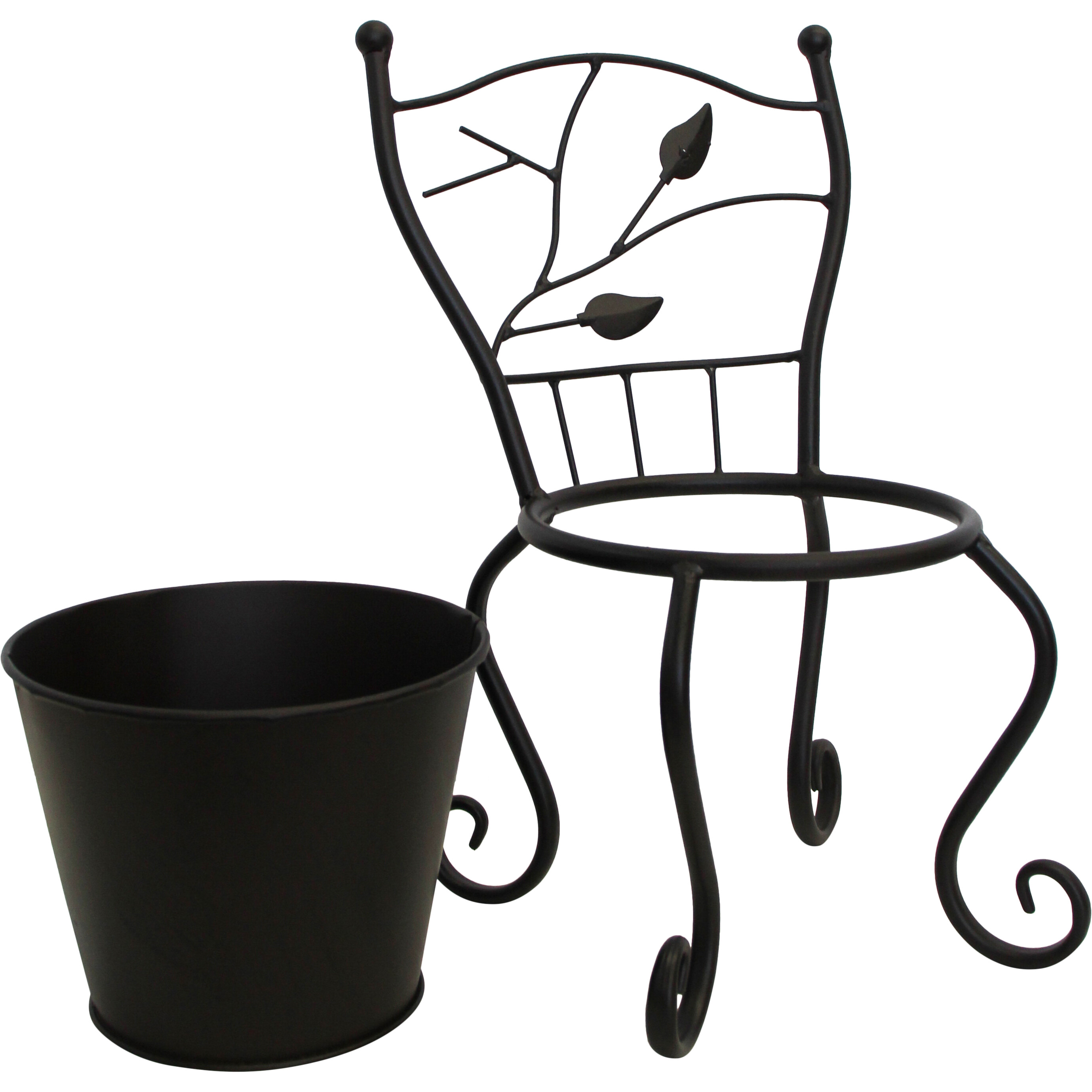 Planter Chair Sml Dk