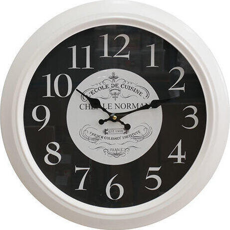 Clock L'Ecole White