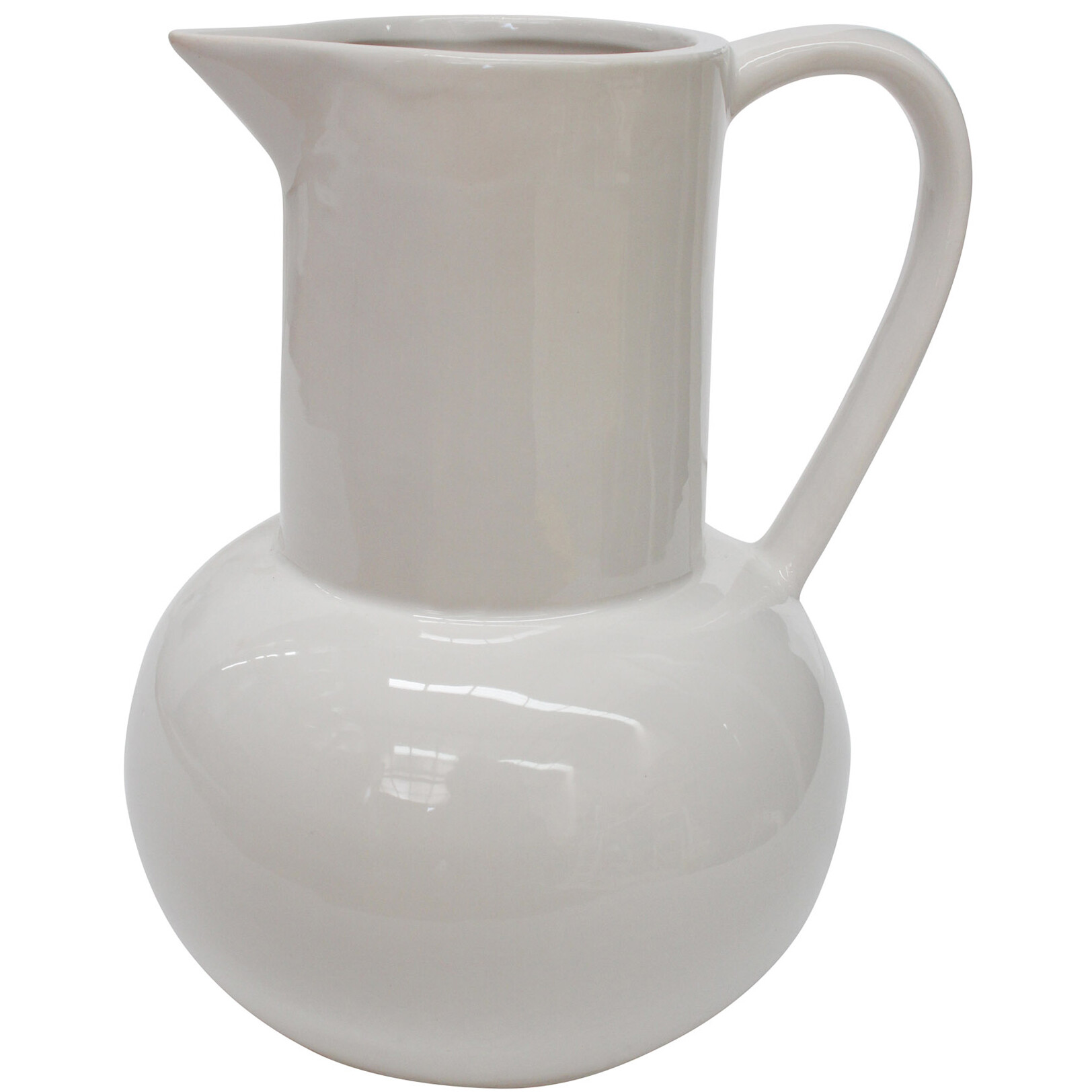 Jug Abstract White