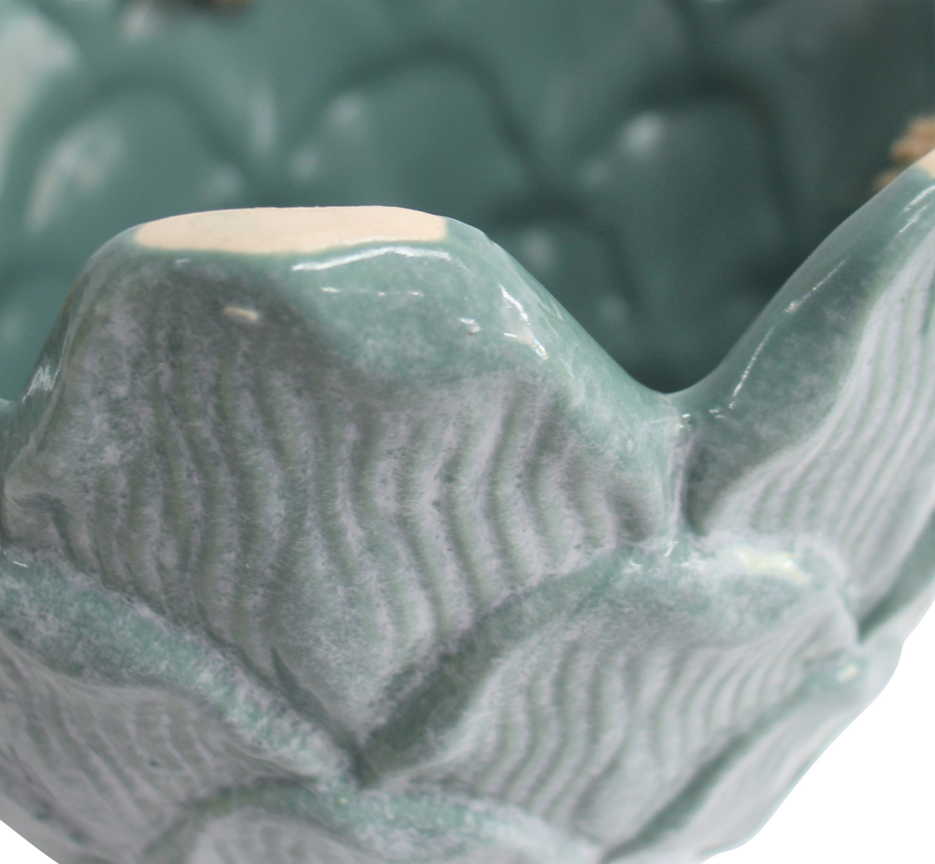 Hang Planter Shell Jade Med