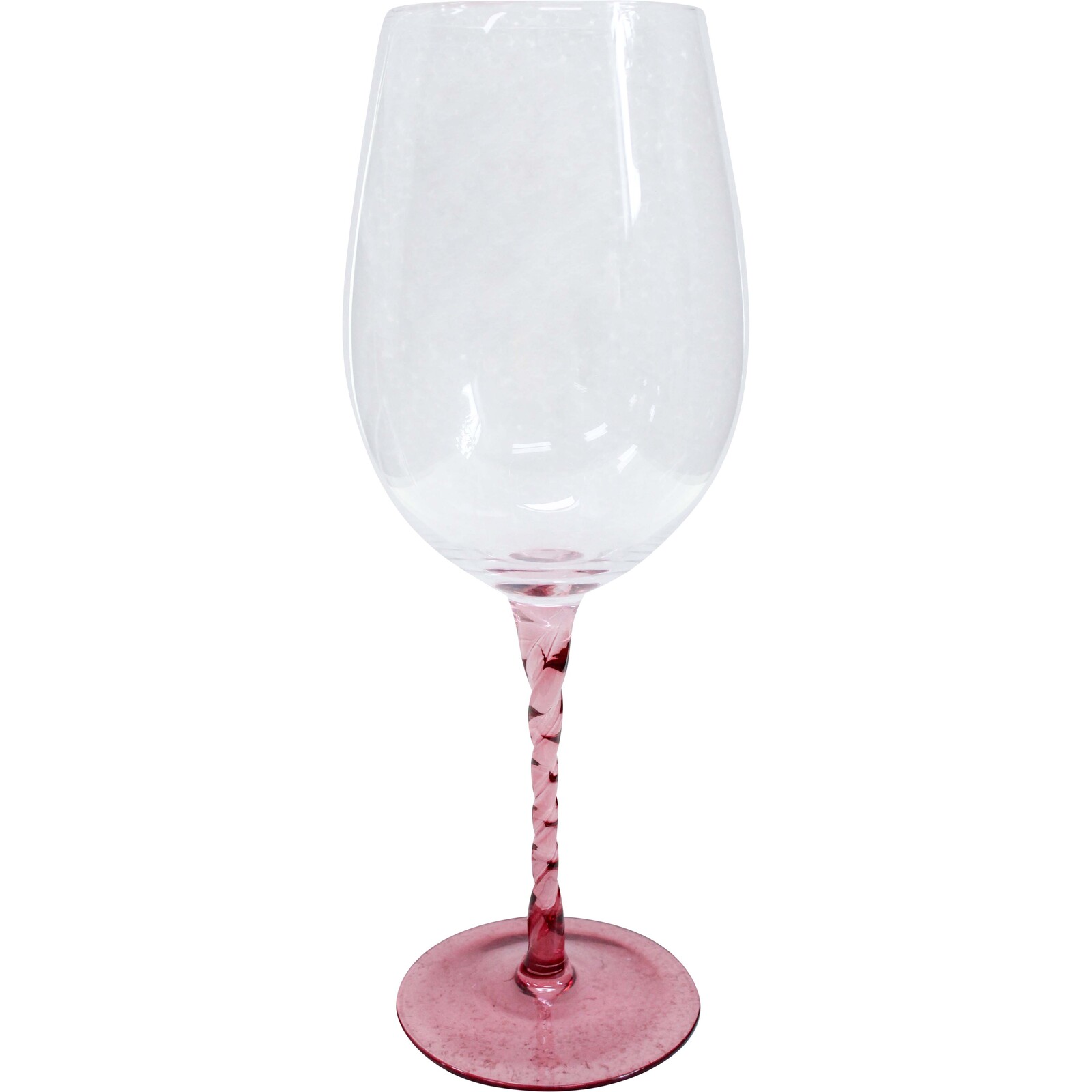 Wine Glass Pretty in Pink
