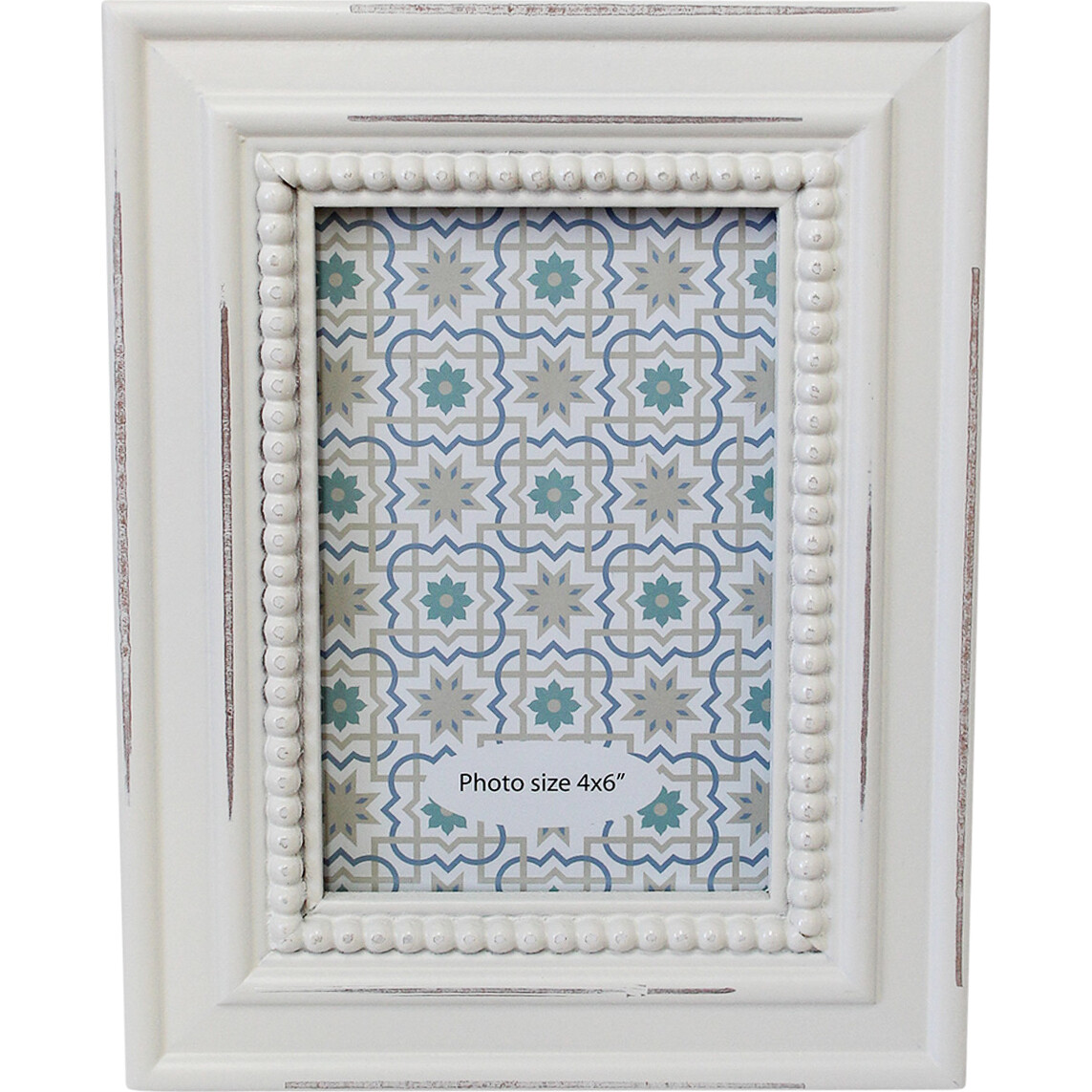 Frame White Dots 4x6