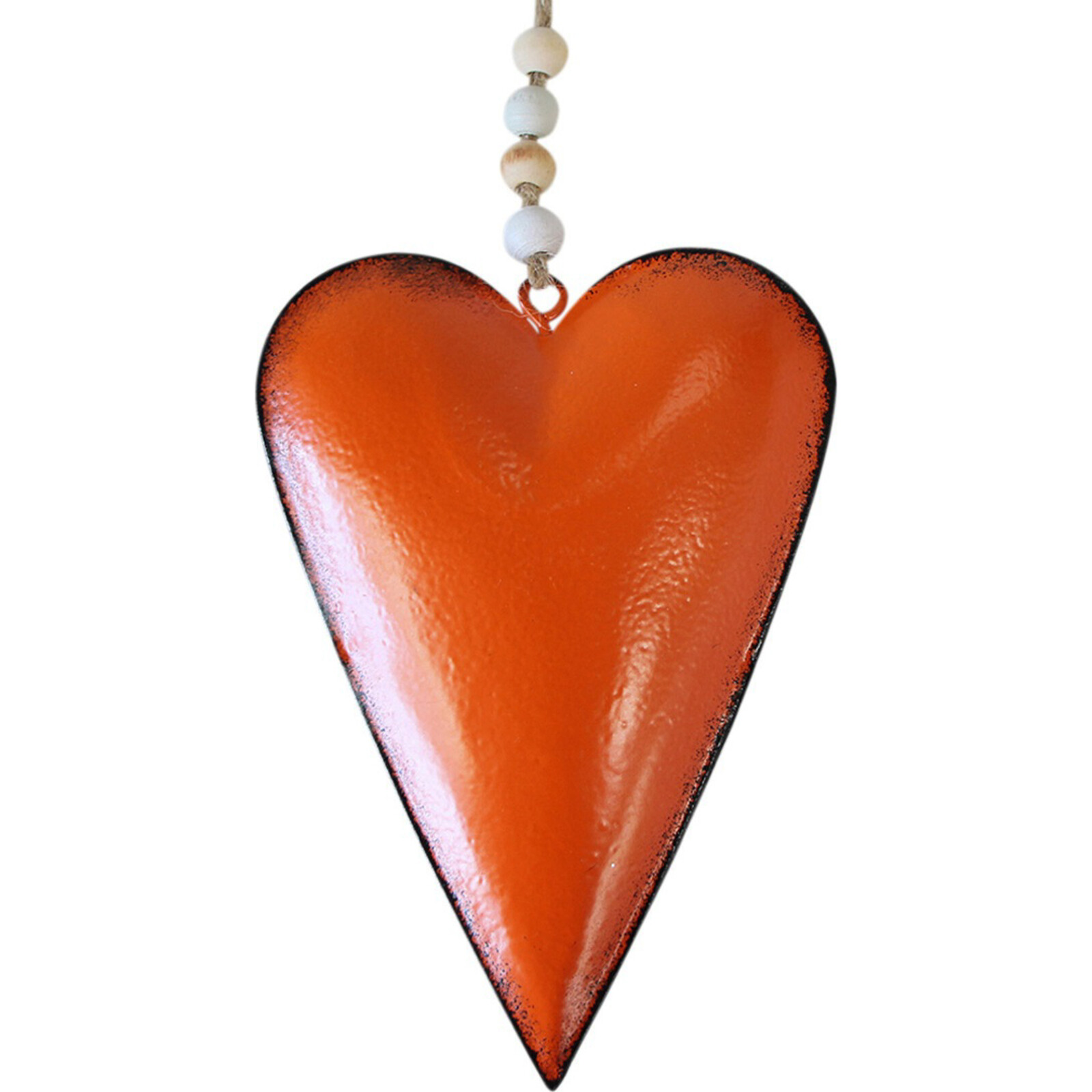 Hanging Heart Orange