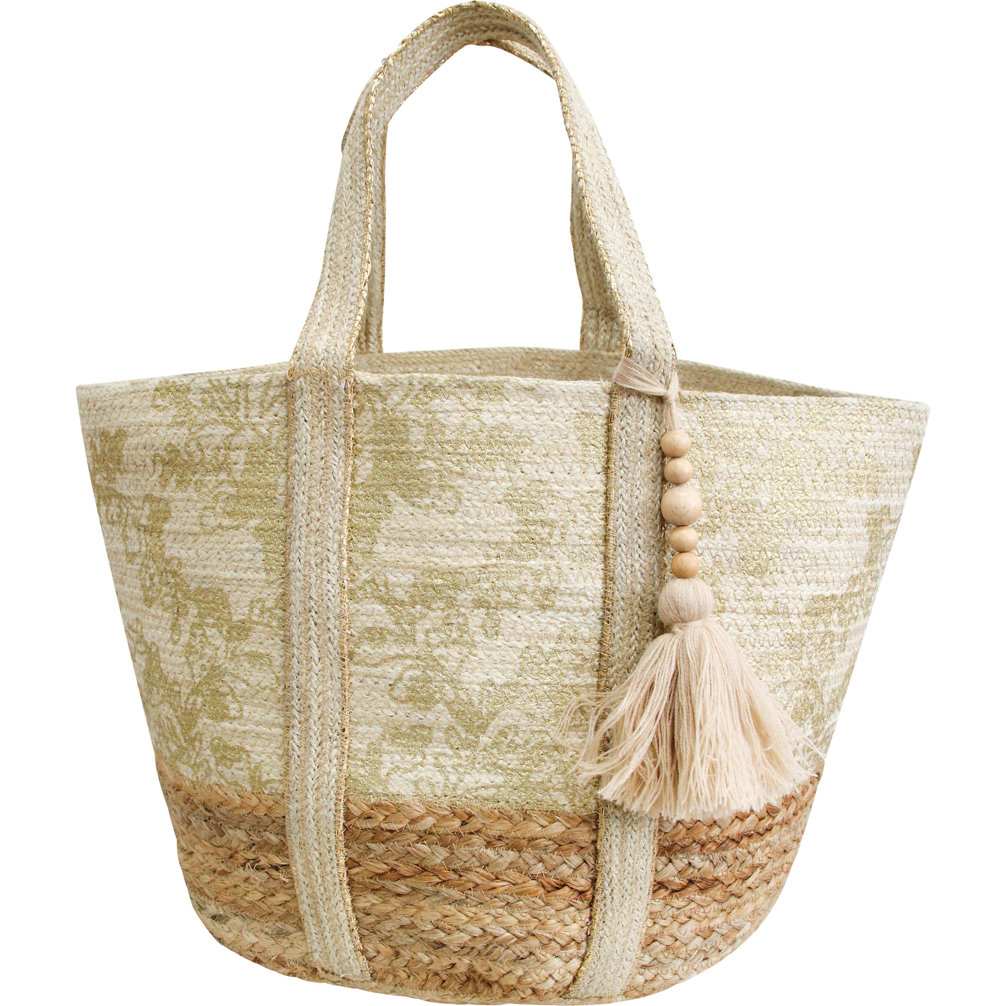 Fleur Jute Bag