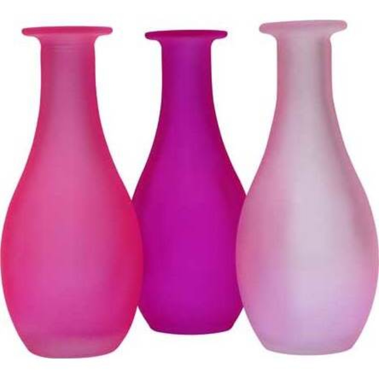 Trio Bottles - Pink Shade Drop