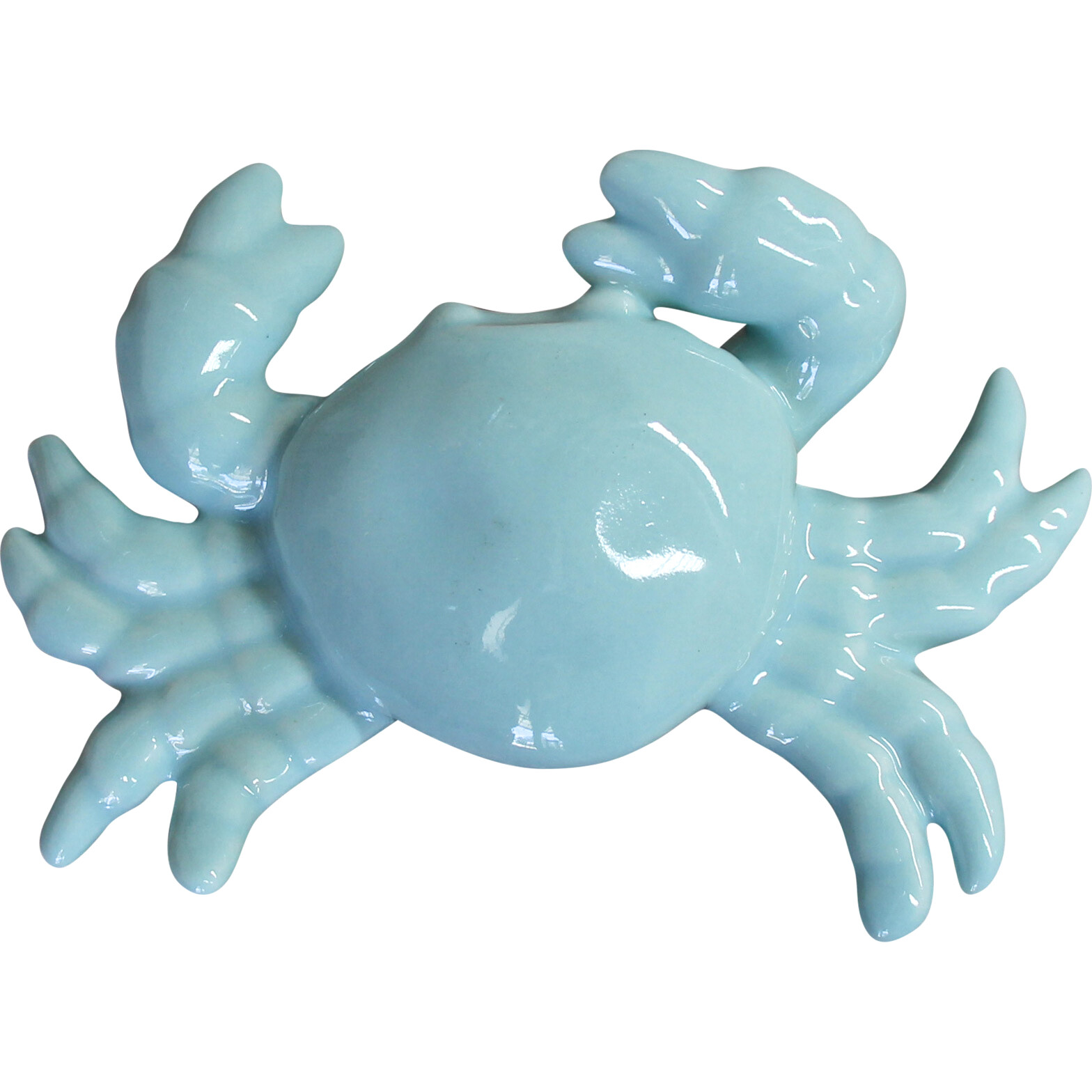 Crab Decor Snappy Seafoam