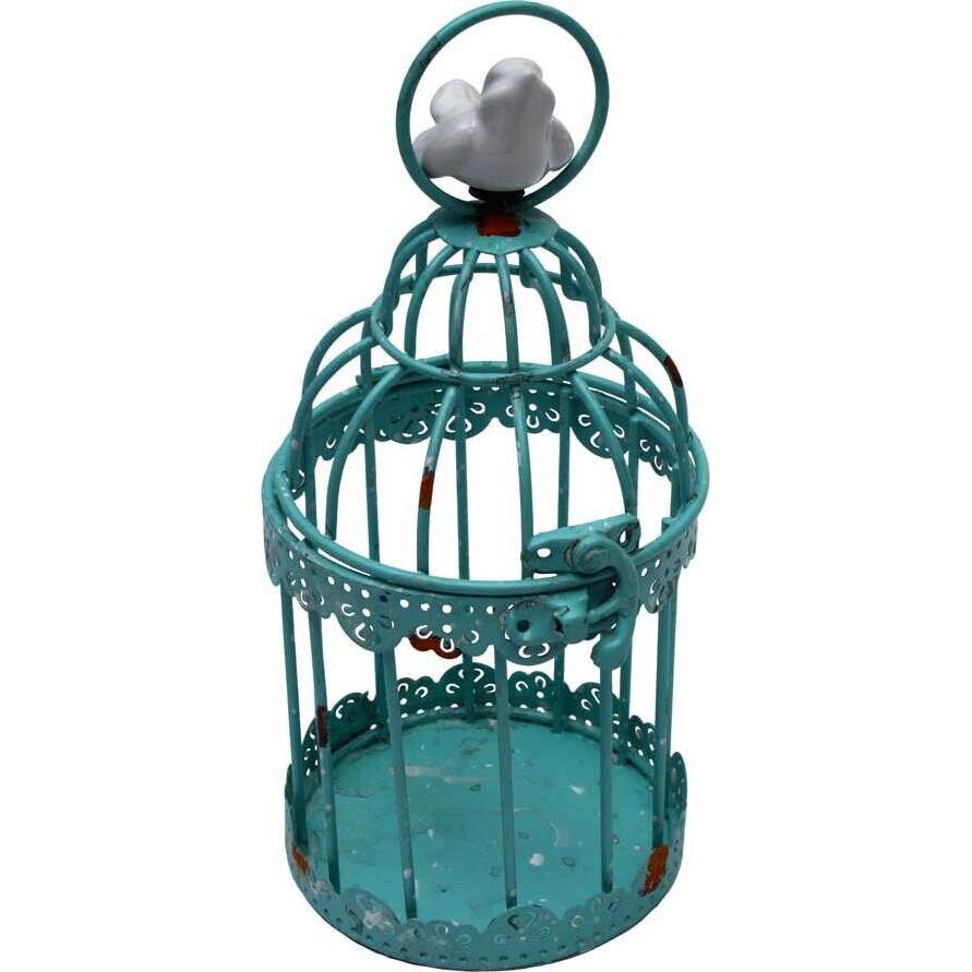 Birdcage Vintage Aqua