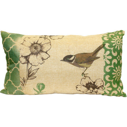 Cushion - Flower Bird