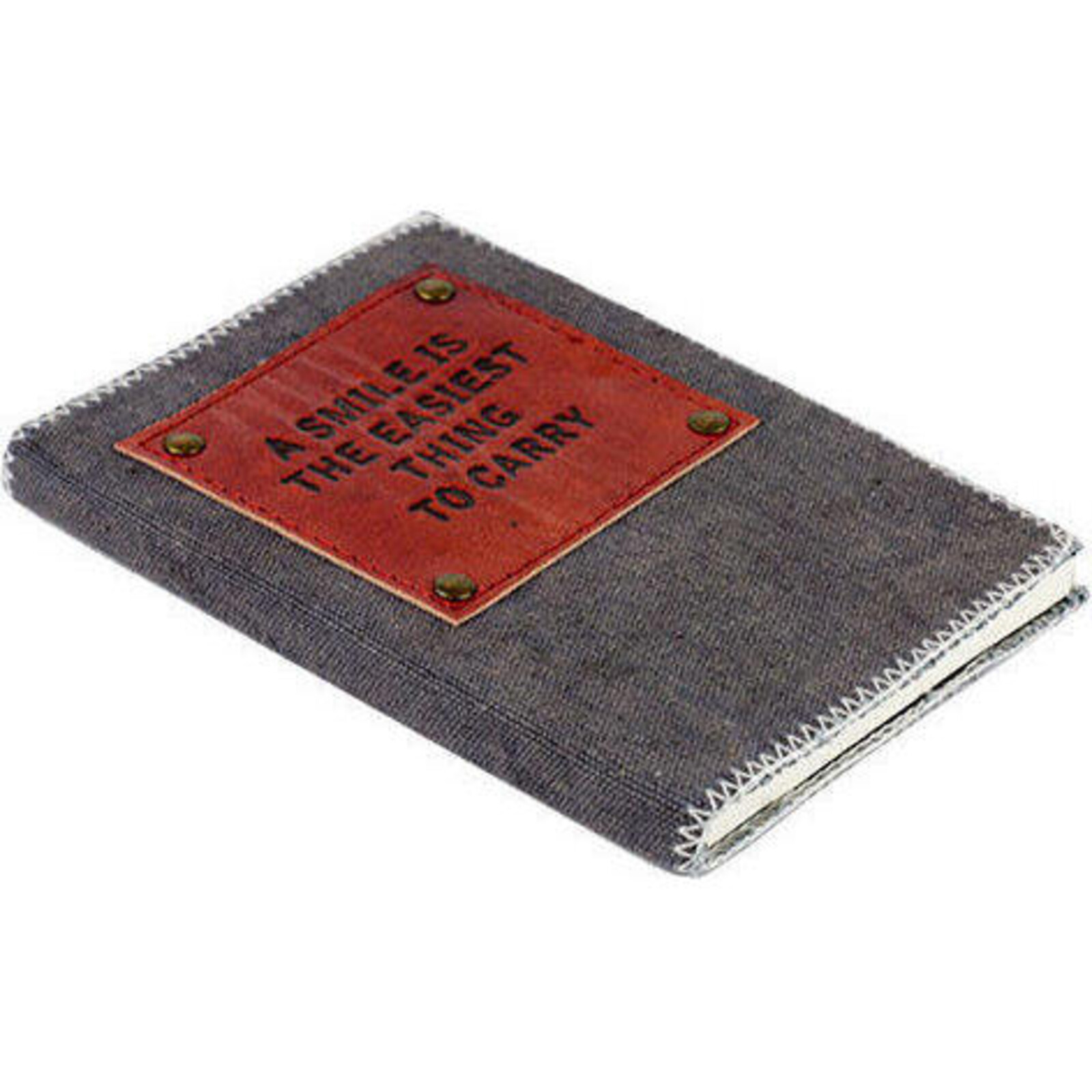 Leather Notebook Clova Small