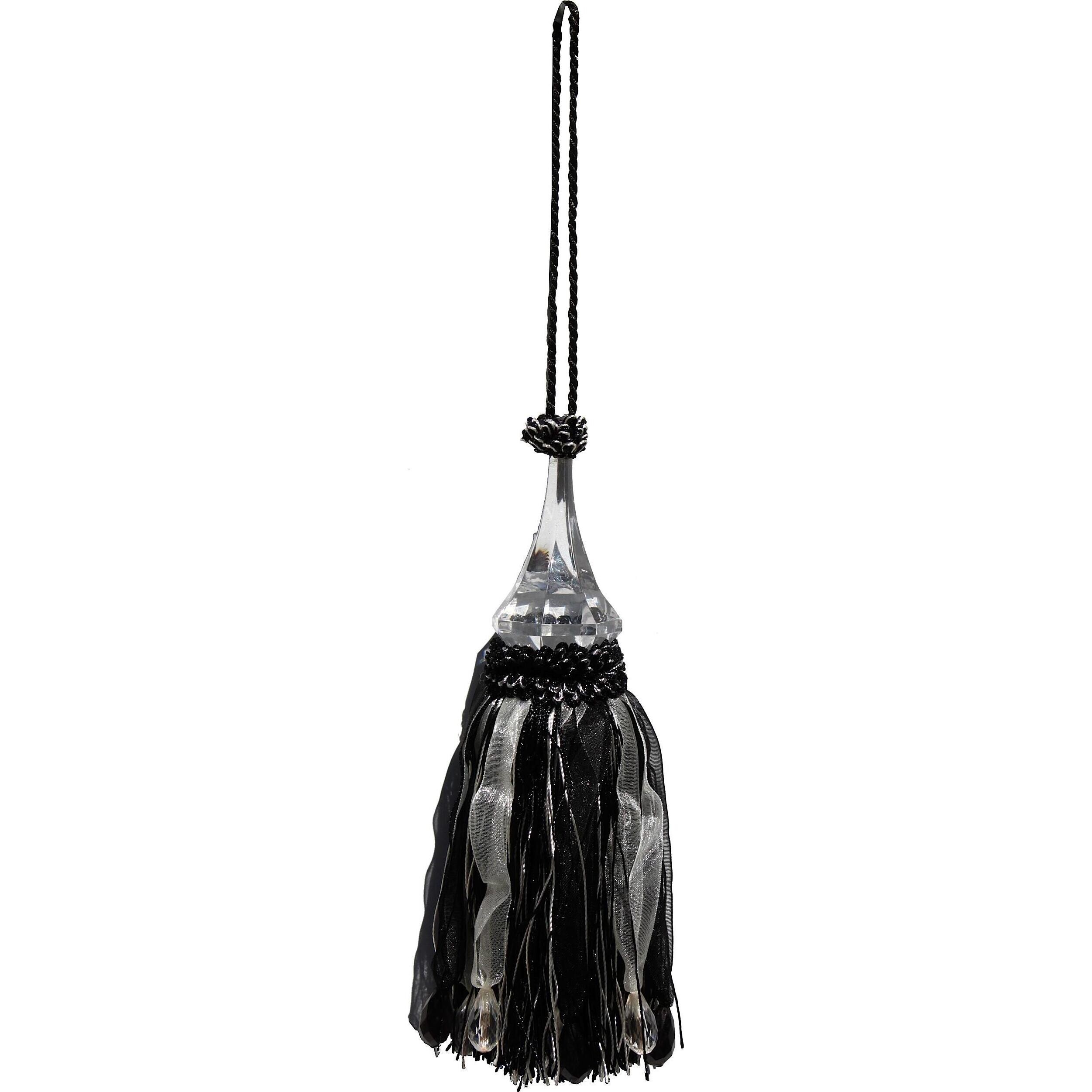 Tassel Cristallo -Black/Cream