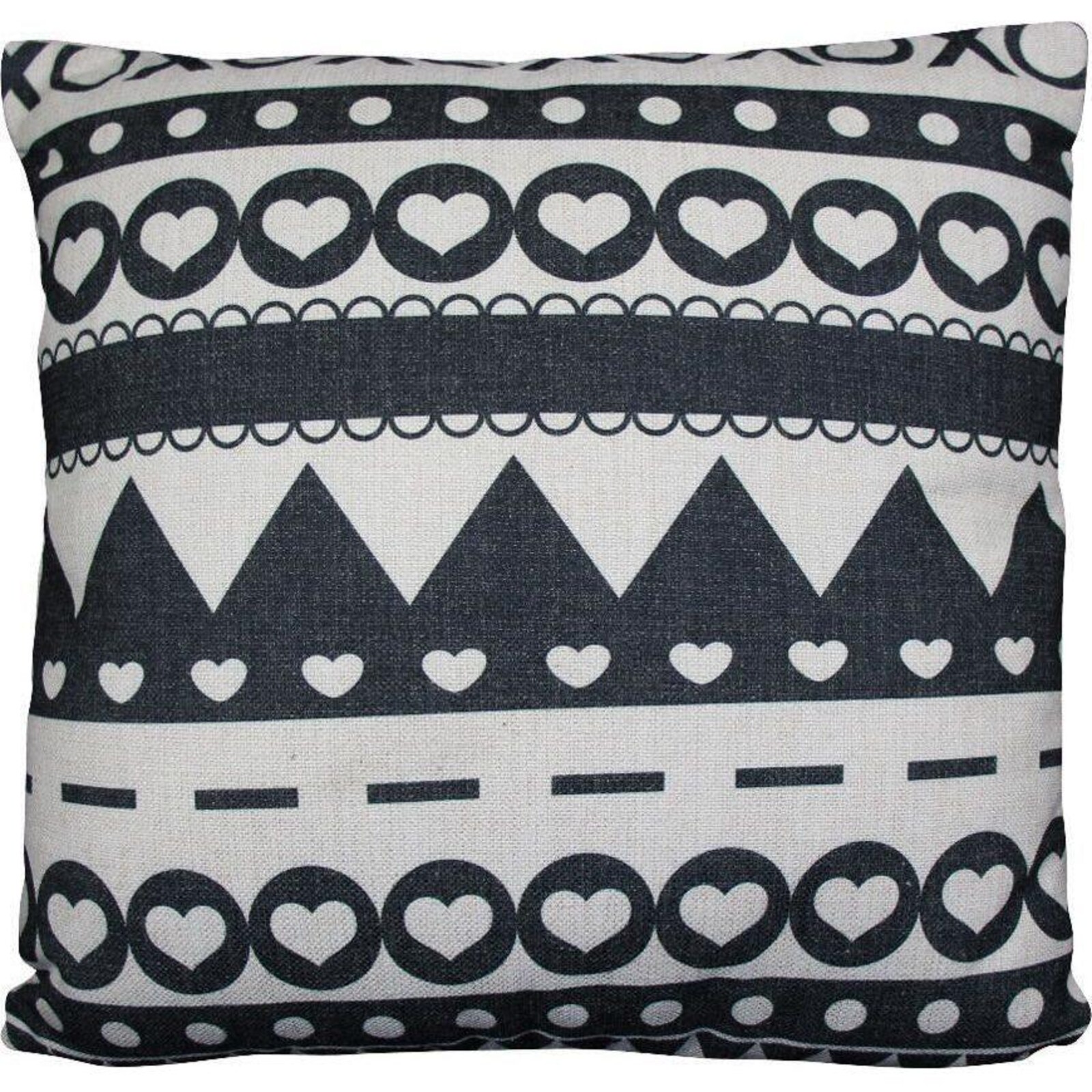 Cushion Aztec Hearts