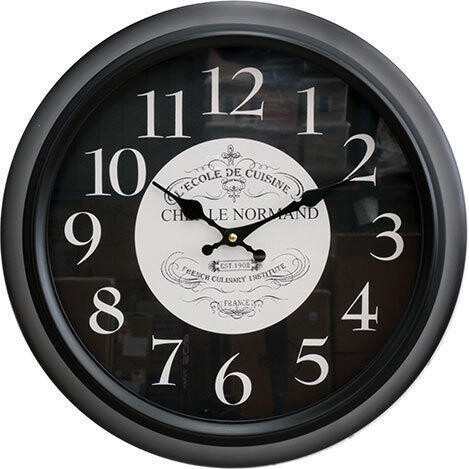 Clock L'Ecole Black