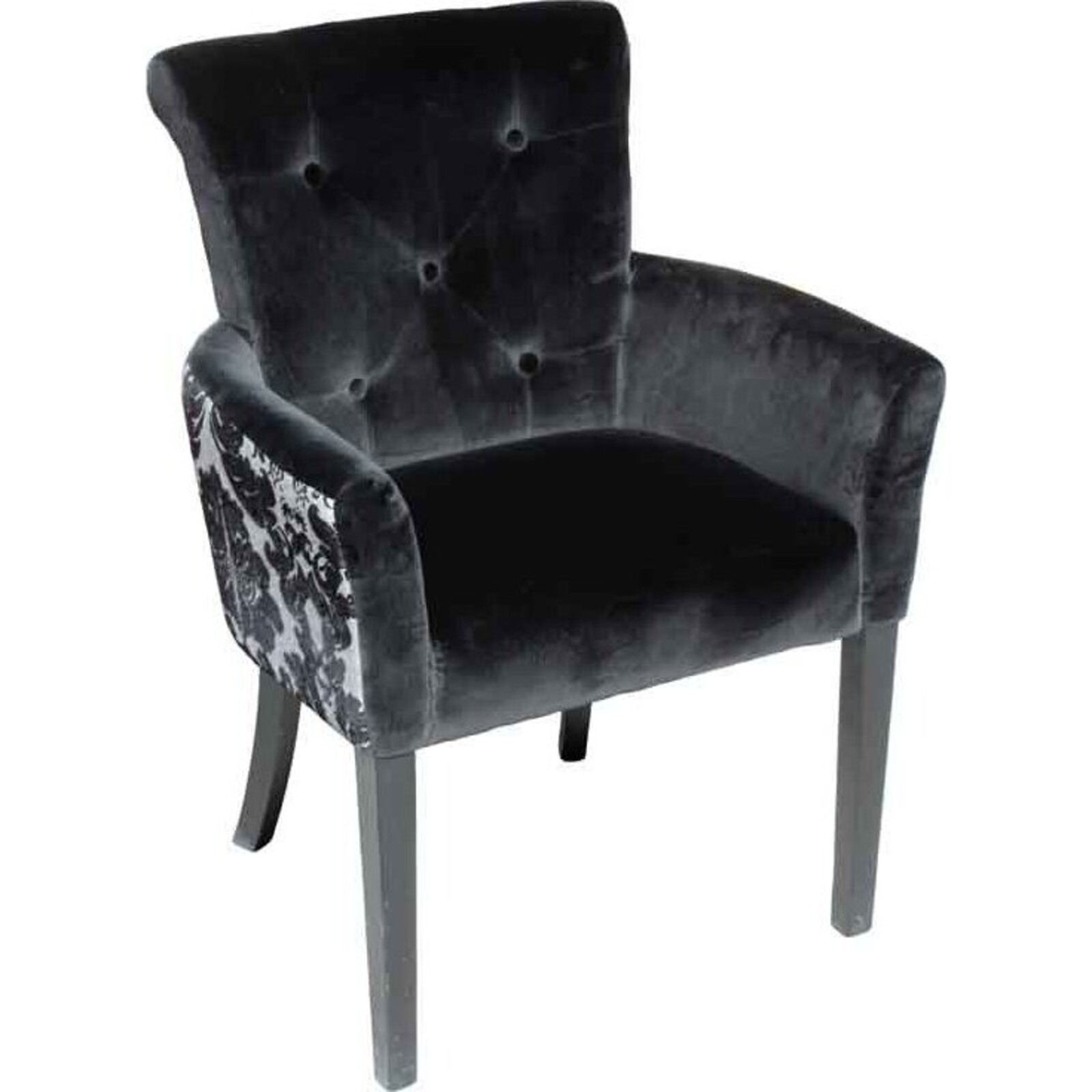 Chair- Baroque Black