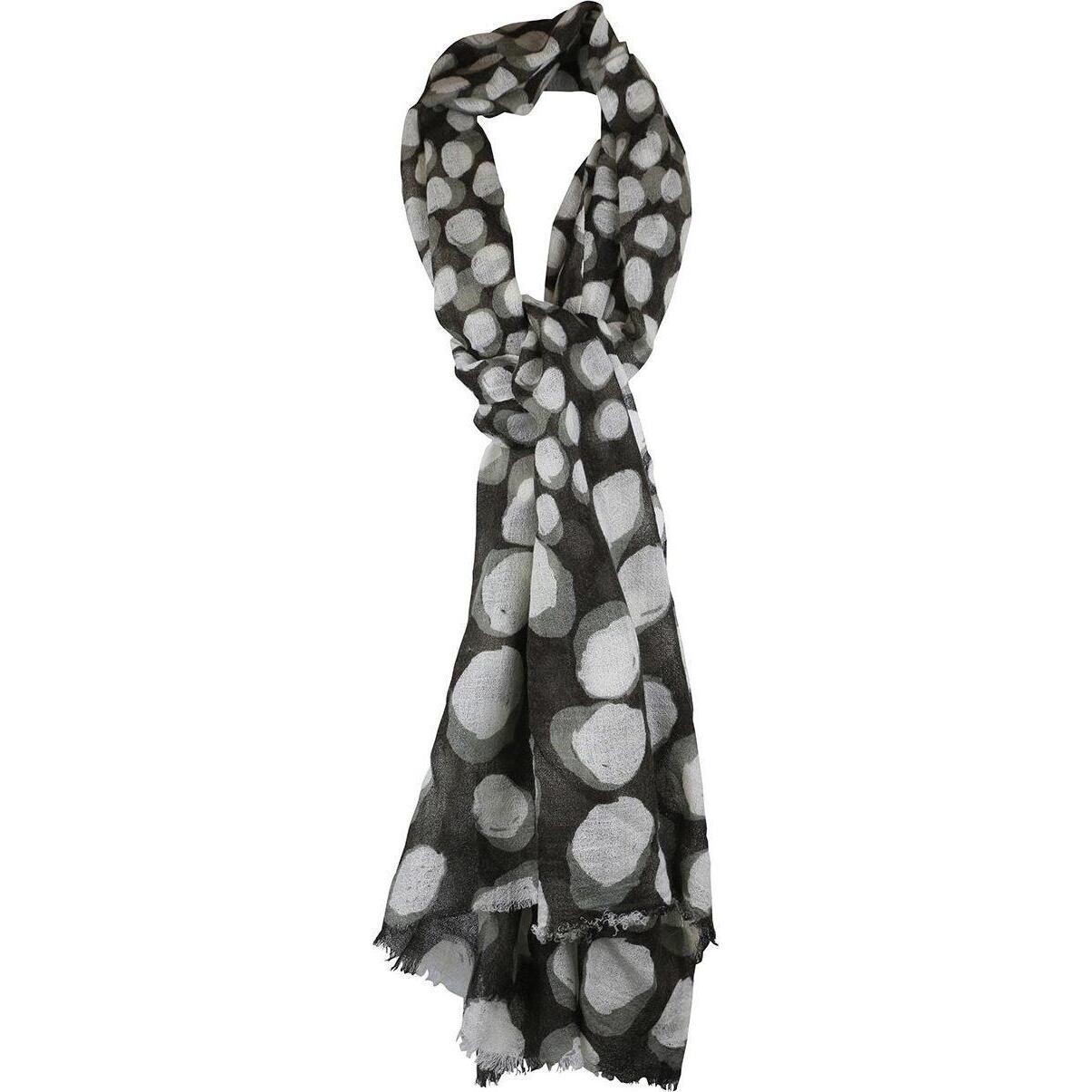 Scarf Black Large Spot