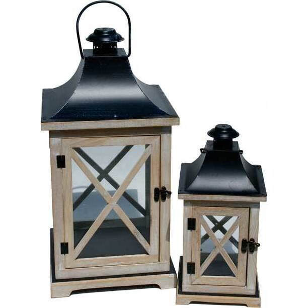 Lantern - Black Roof - Set 2