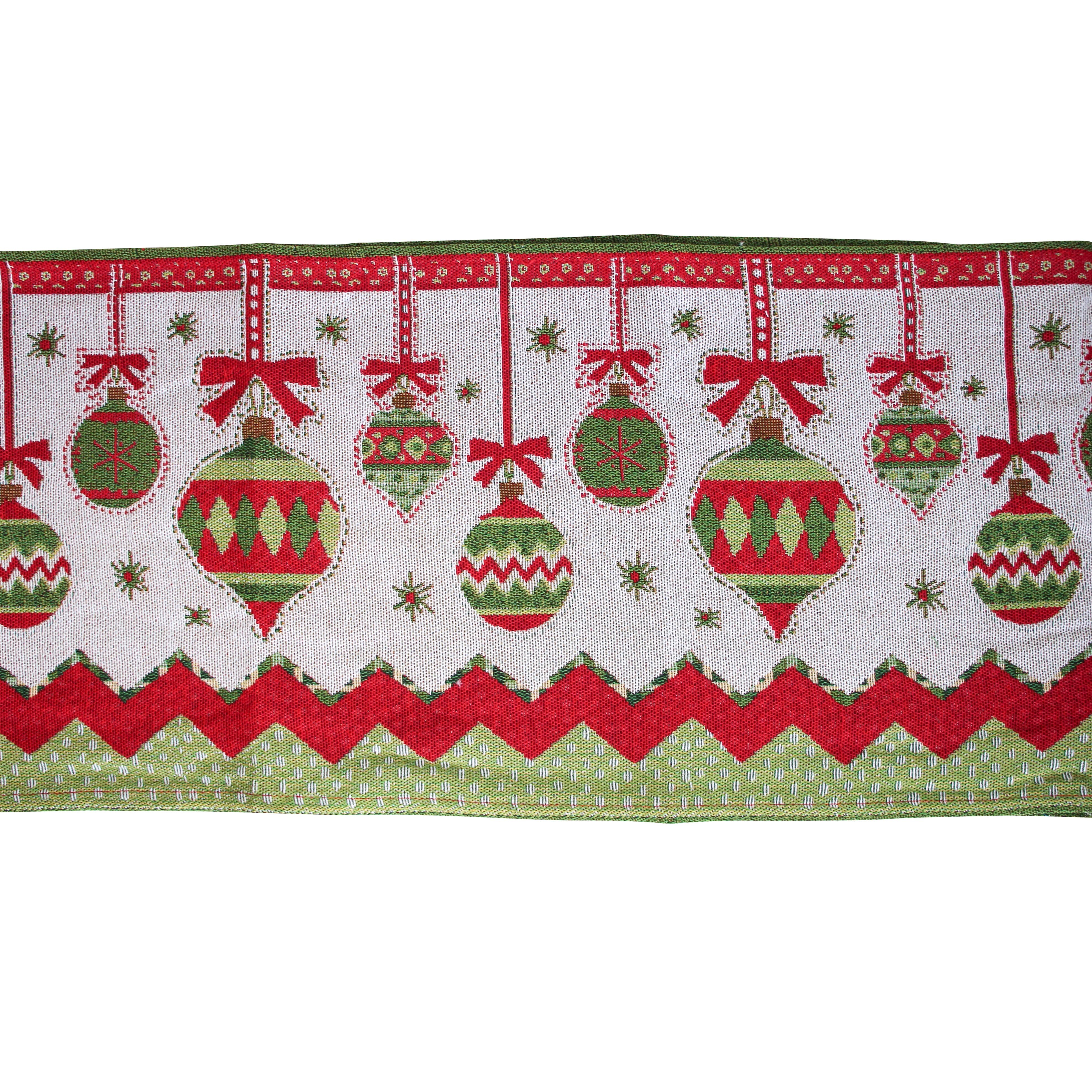 Table Runner Festive Baubles