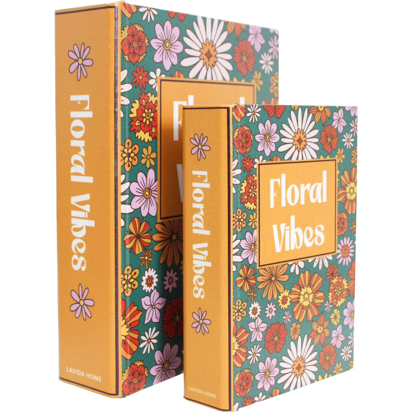 Book Box S/2 Floral Vibes