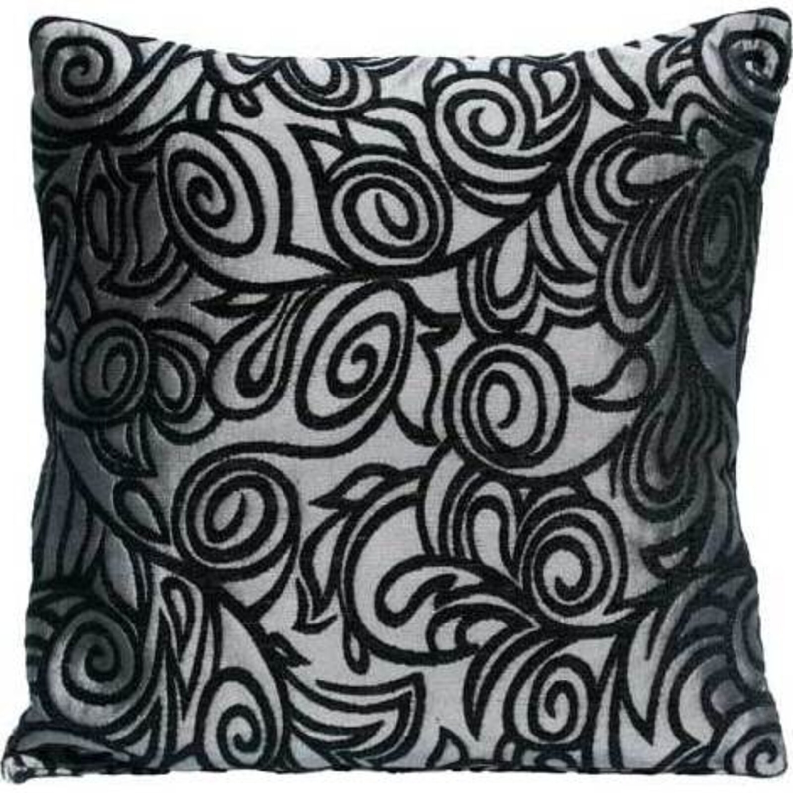 Cushion - Swirl Black