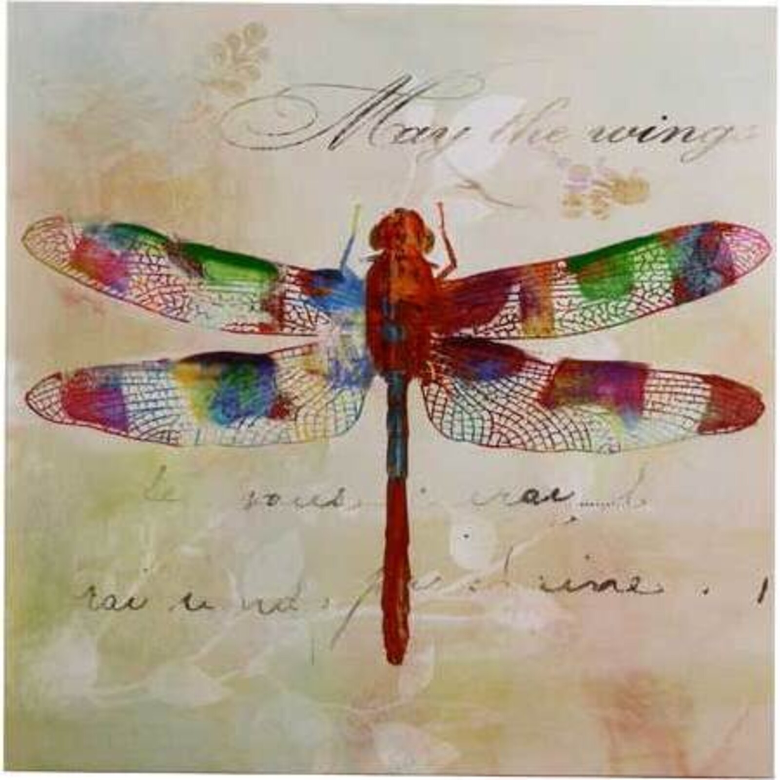 Canvas Print Dragonfly