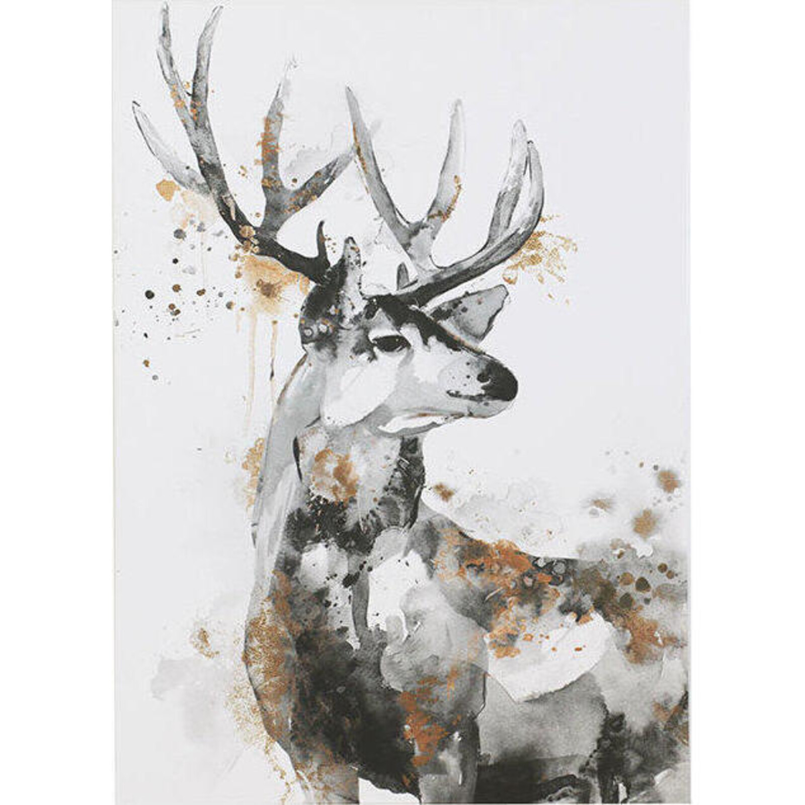 Parchment Print Regal Deer