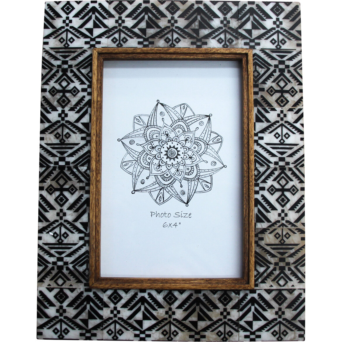 Frame Black Aztec 6x4