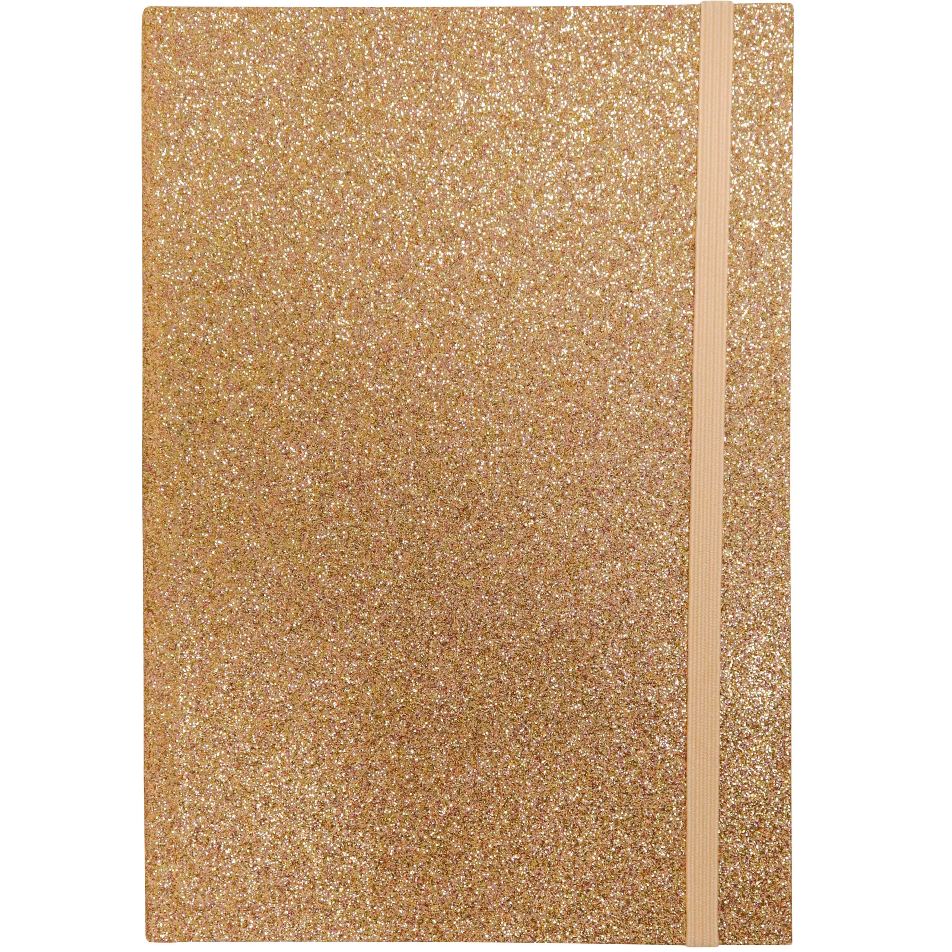 Notebook A5 Glitter Champagne