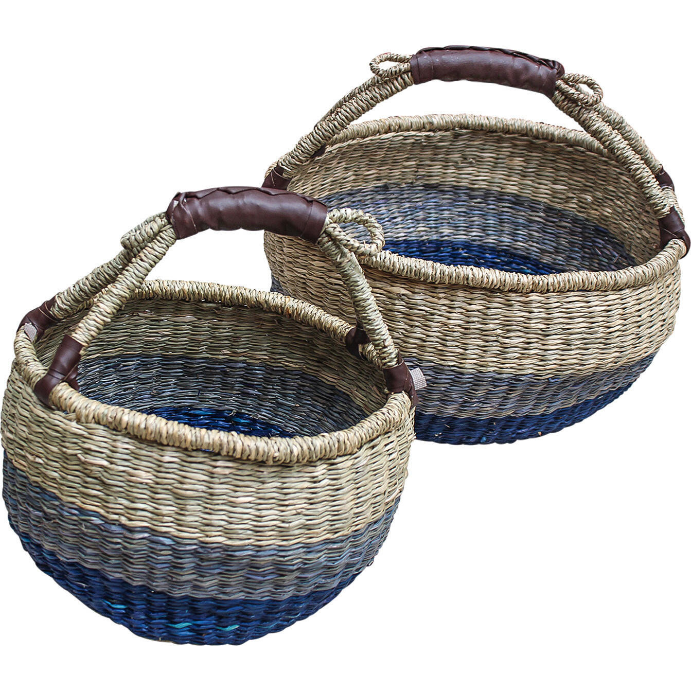 Slouch Basket Navy S/2