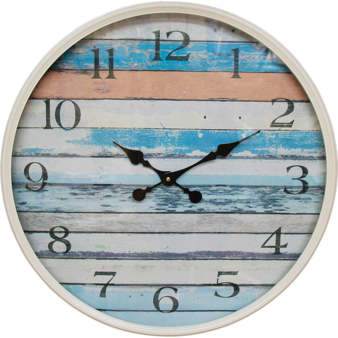 Clock Boat Shack Metal 60cm