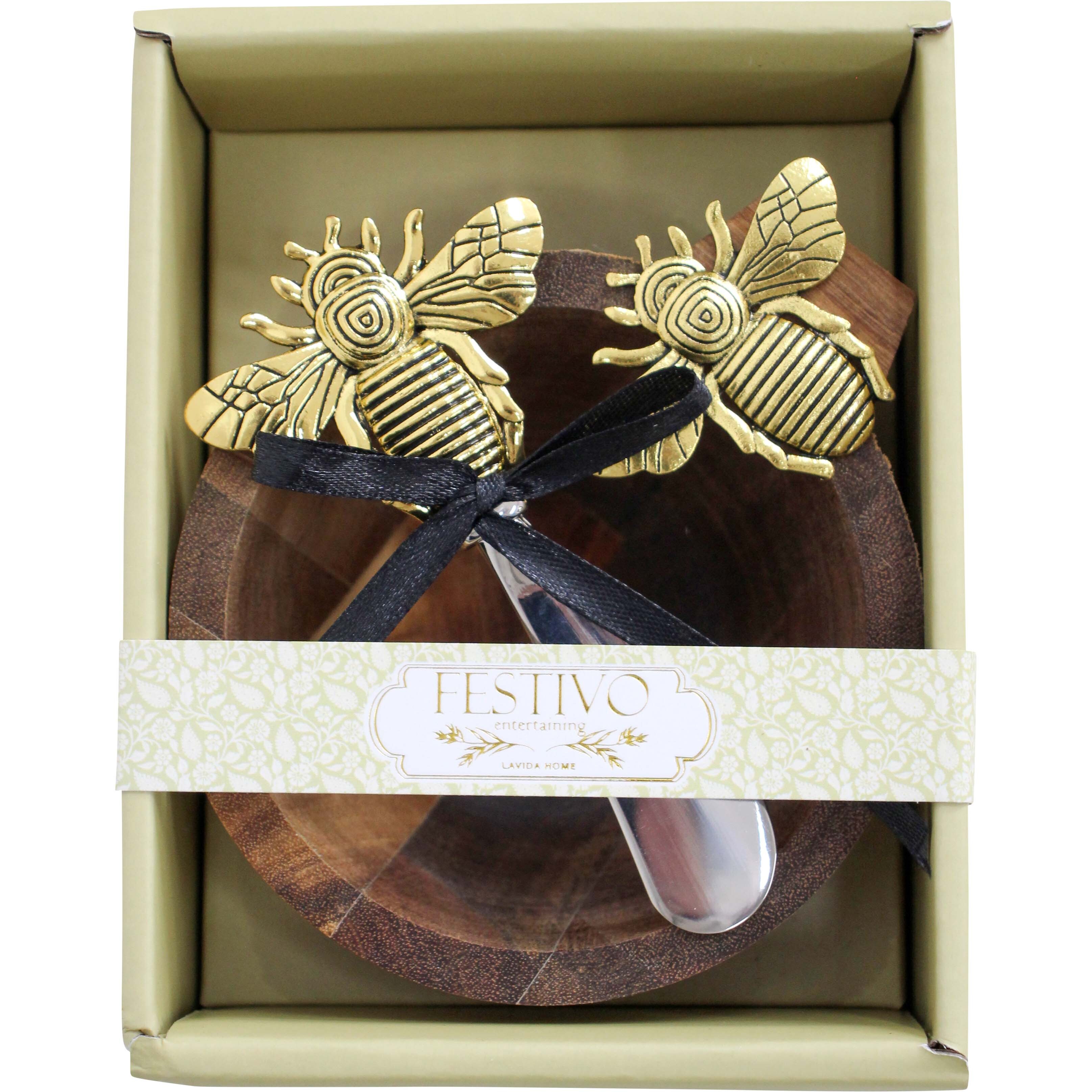 Bowl & Bee Spreader Set