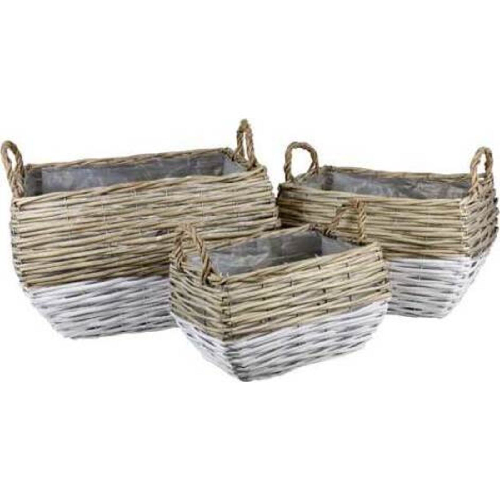 Baskets Salice Rect S/3