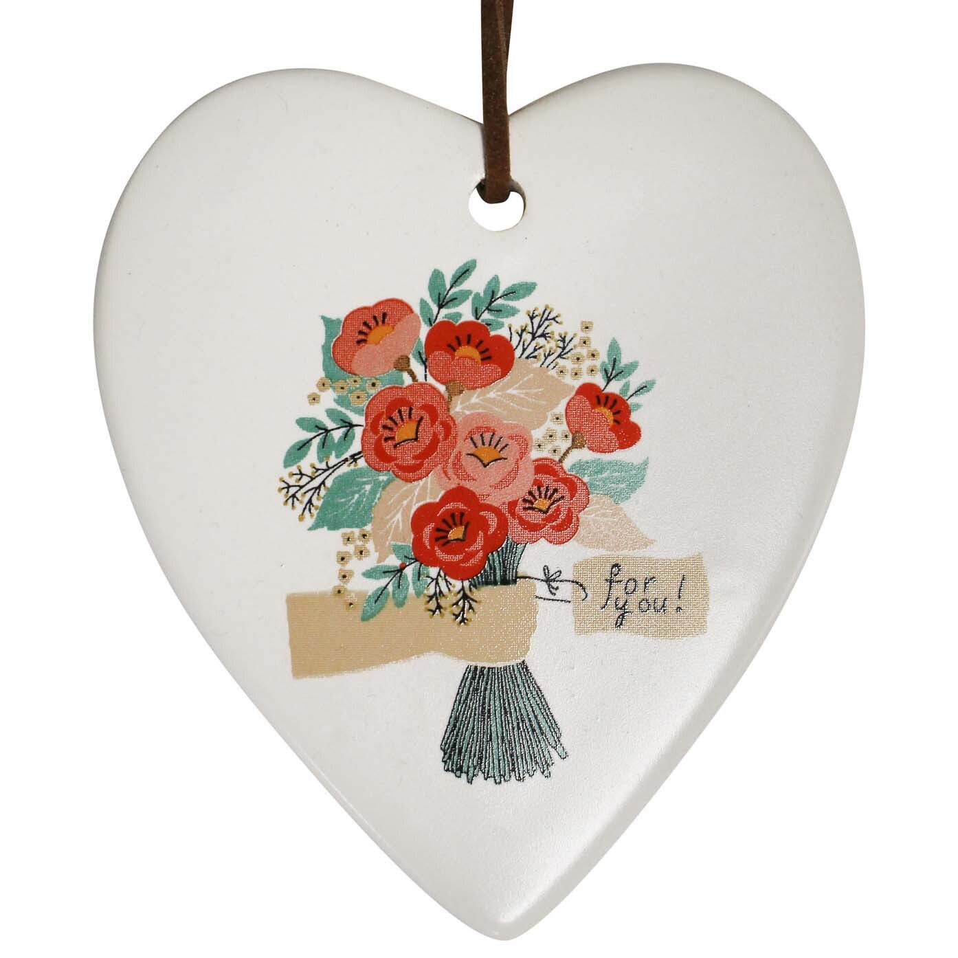 Hang Heart Flower Bunch