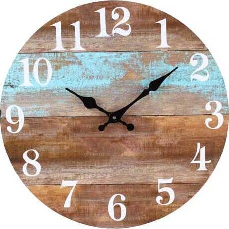 Clock ONE Teal Board Small 34cm