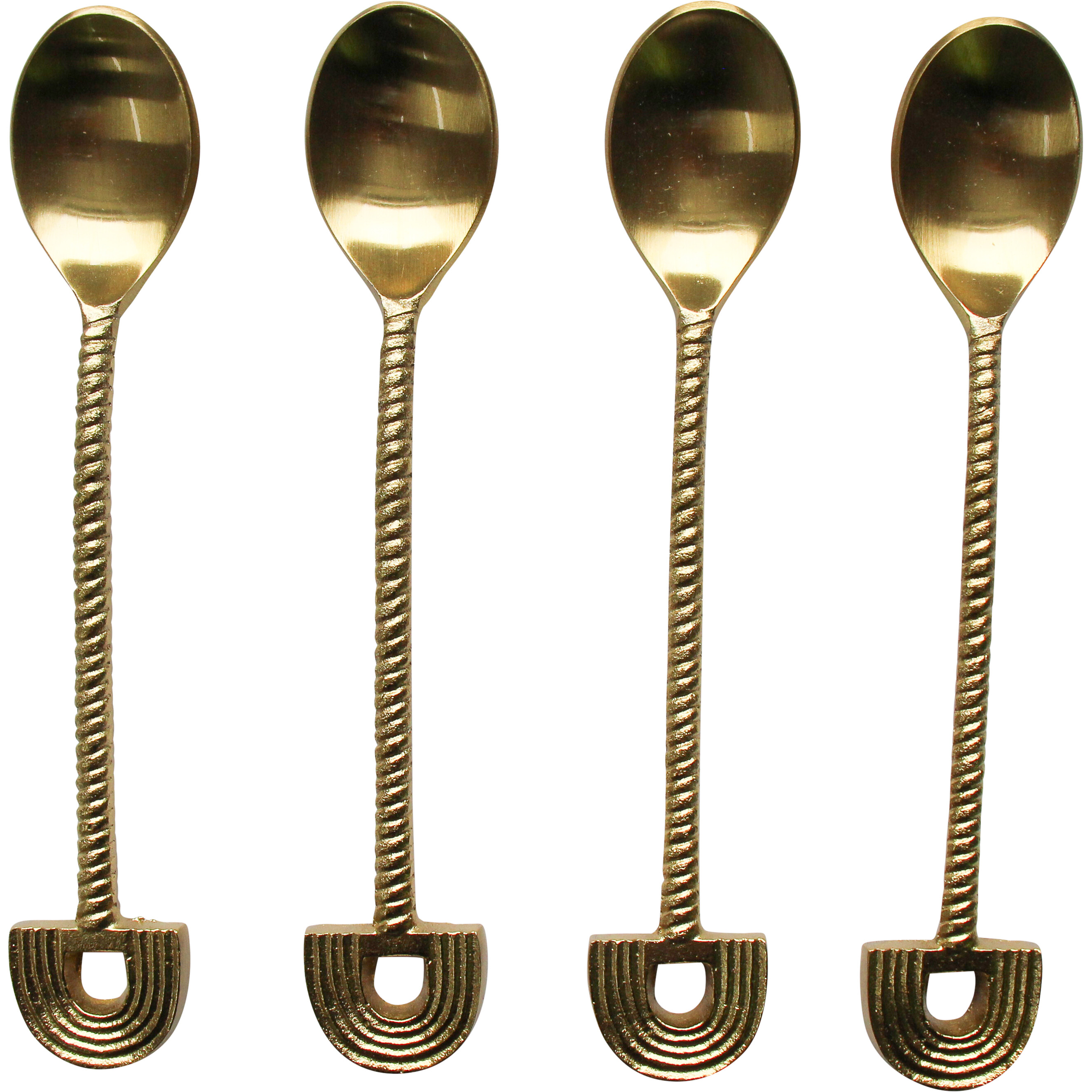 Rainbow Spoons S/4