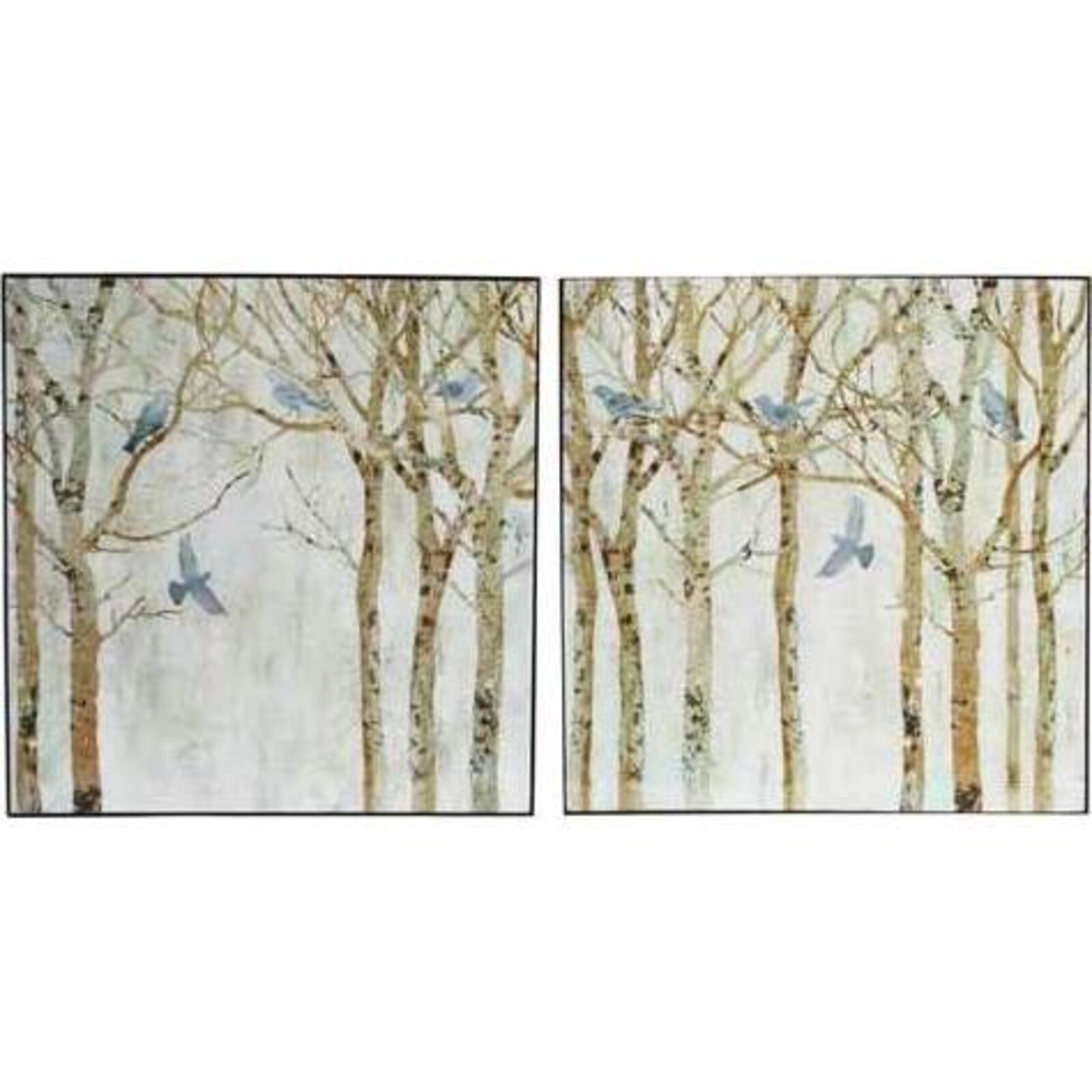 Lacquer Print Pale Trees S/2