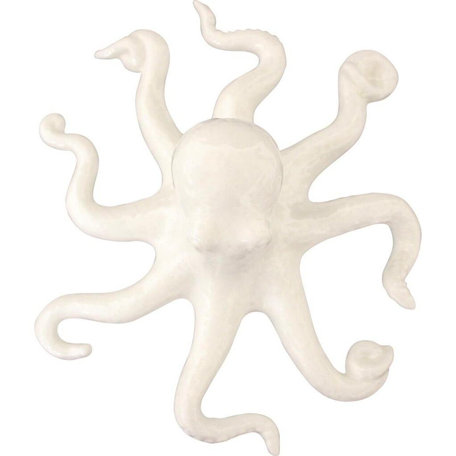 Octopus Decor White