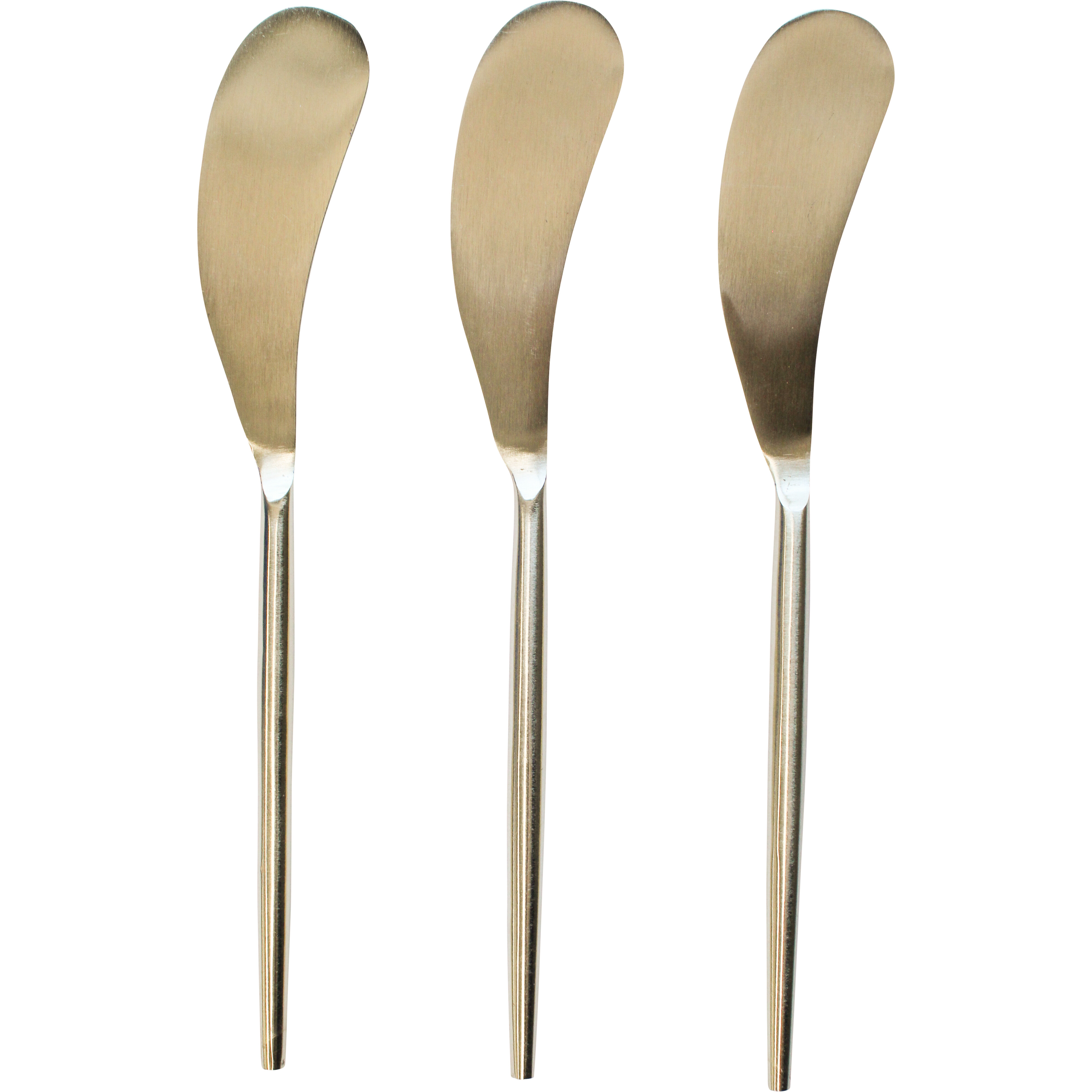 Spreader Pointed S/3 Brass