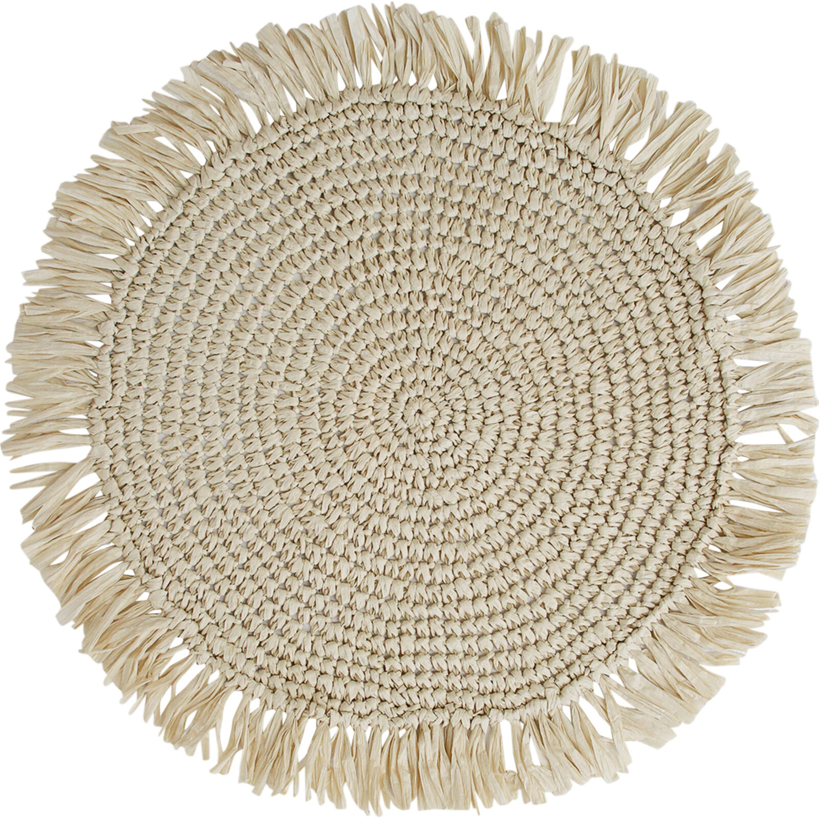 Placemat Woven Fringe