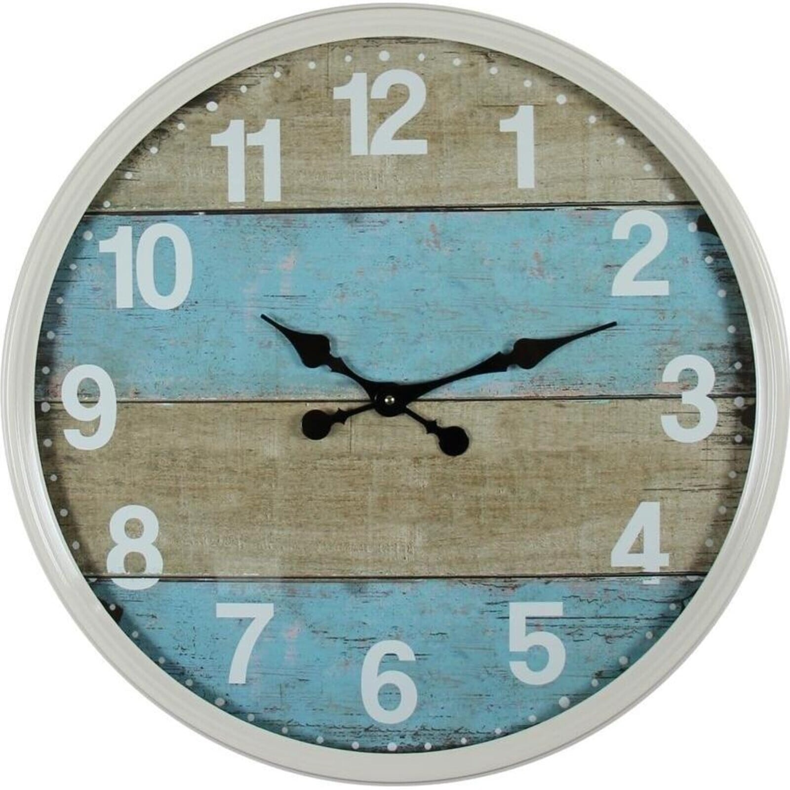 Clock French Blue Stripe 60cm