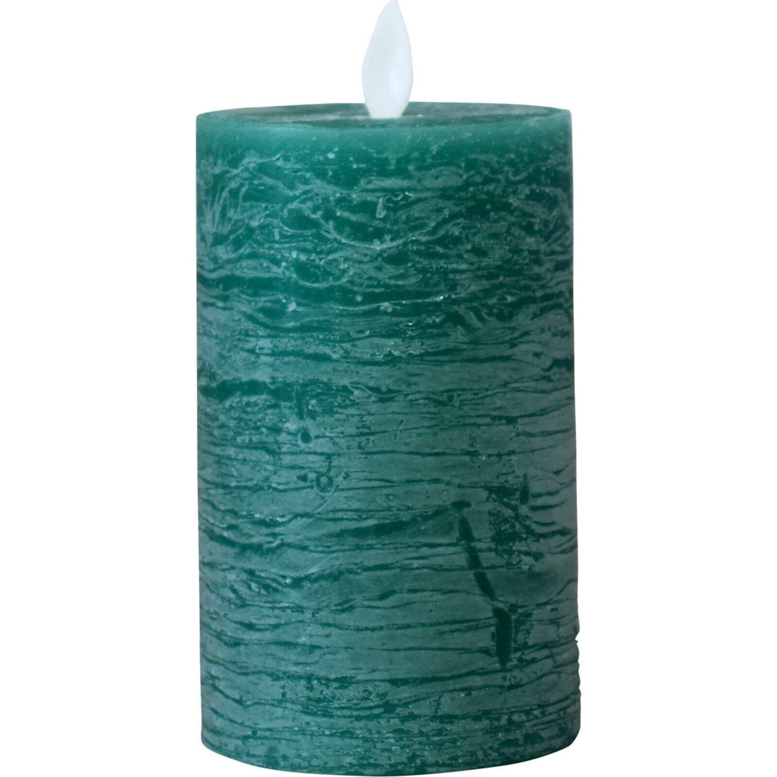 Flameless Candle Emerald Med