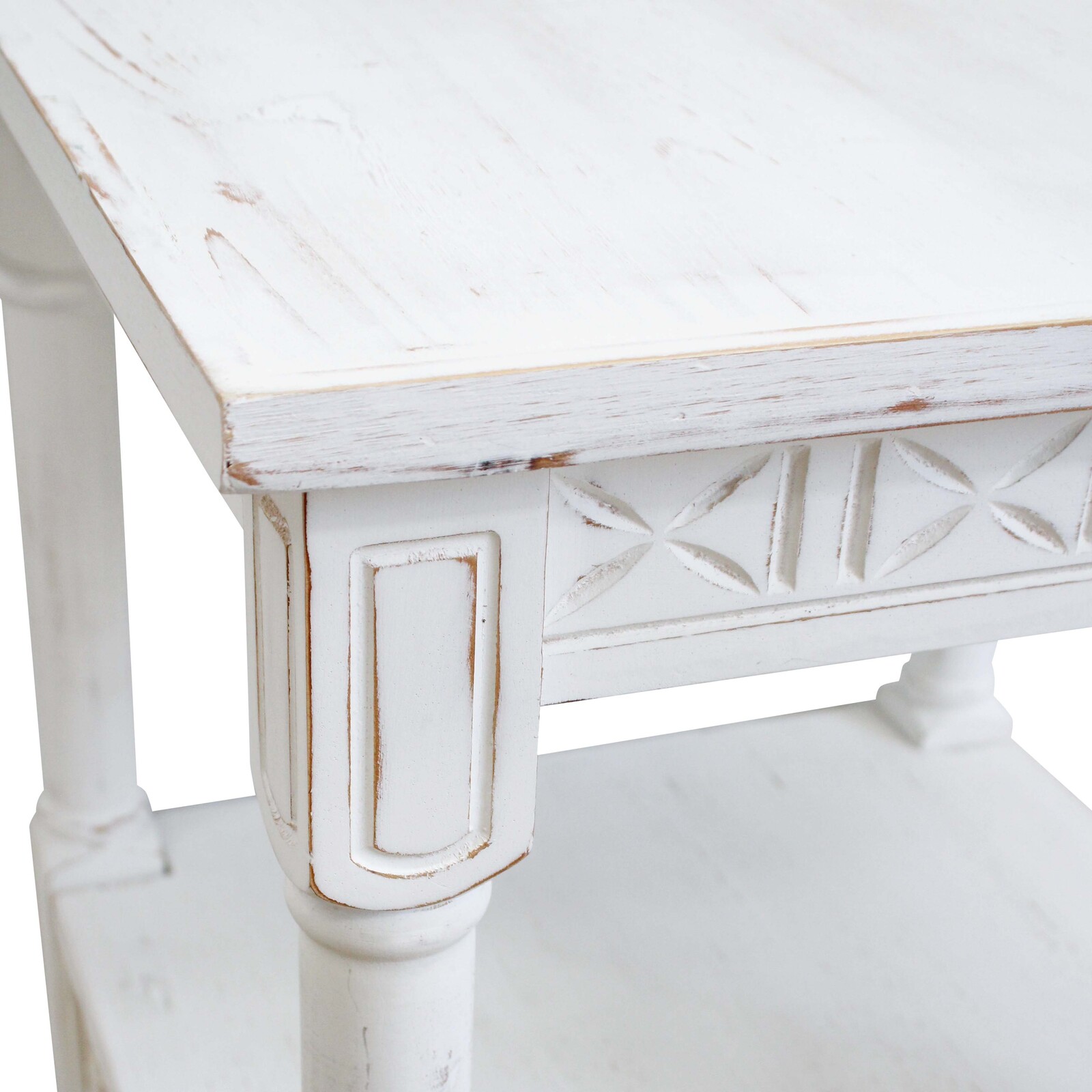 Side Table Noosa Rustic White