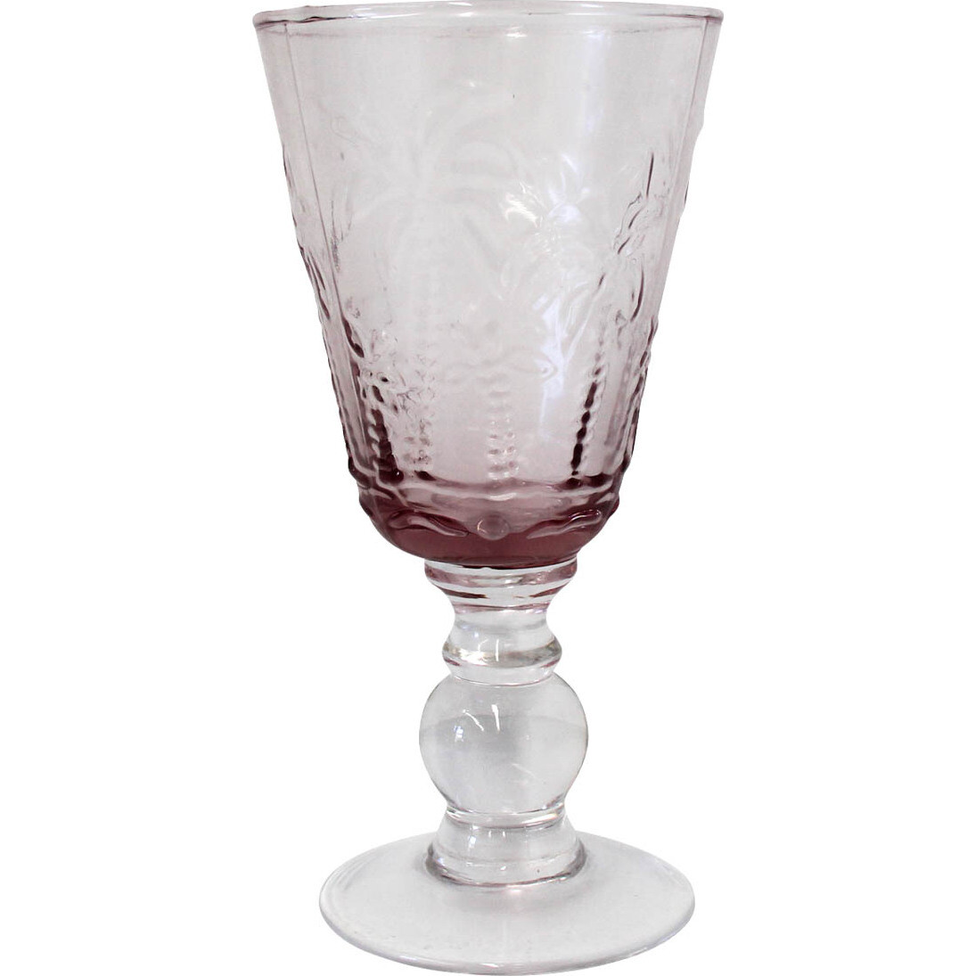 Wine Glass Palm Pink