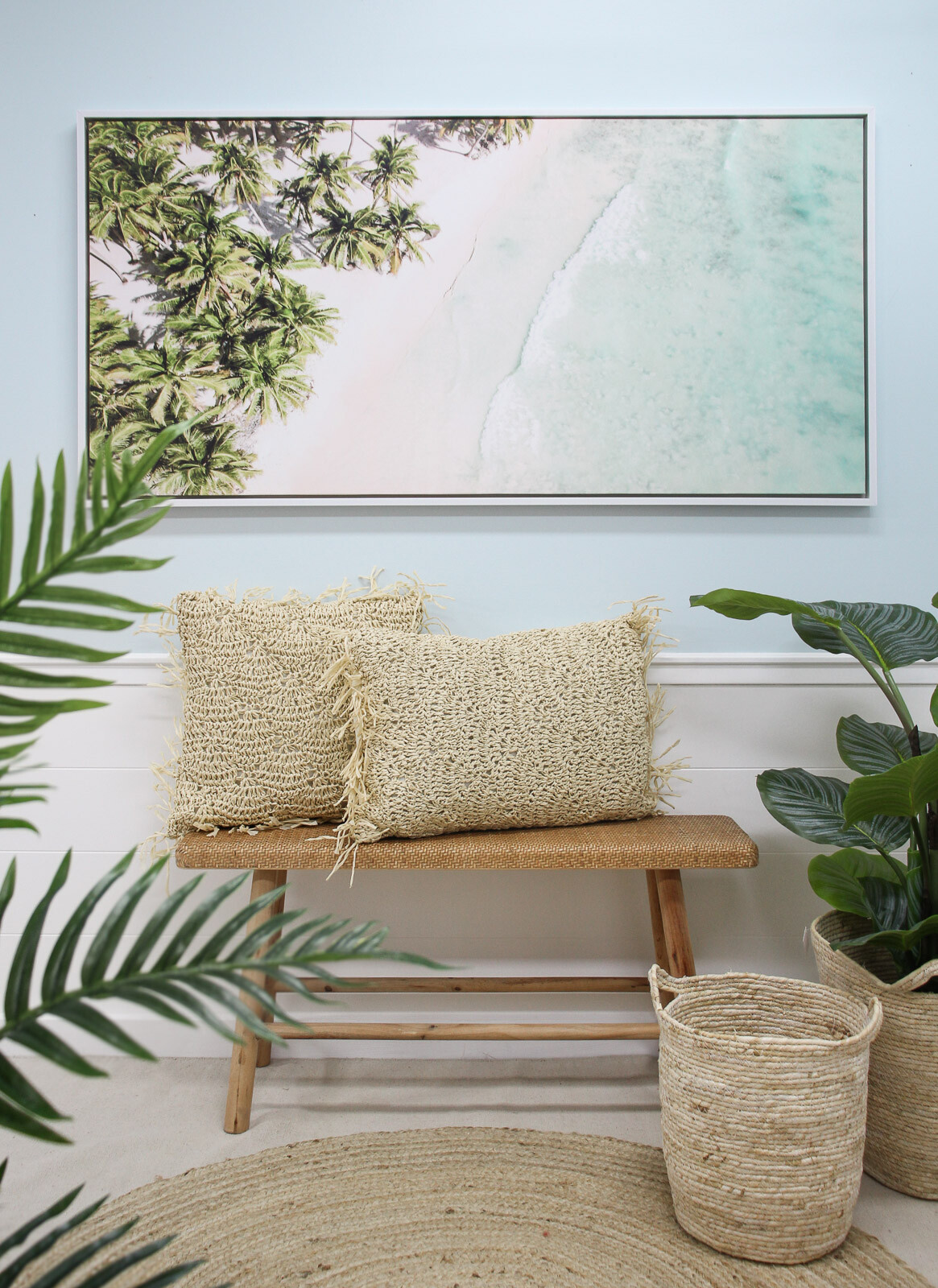 Framed Canvas Paradise