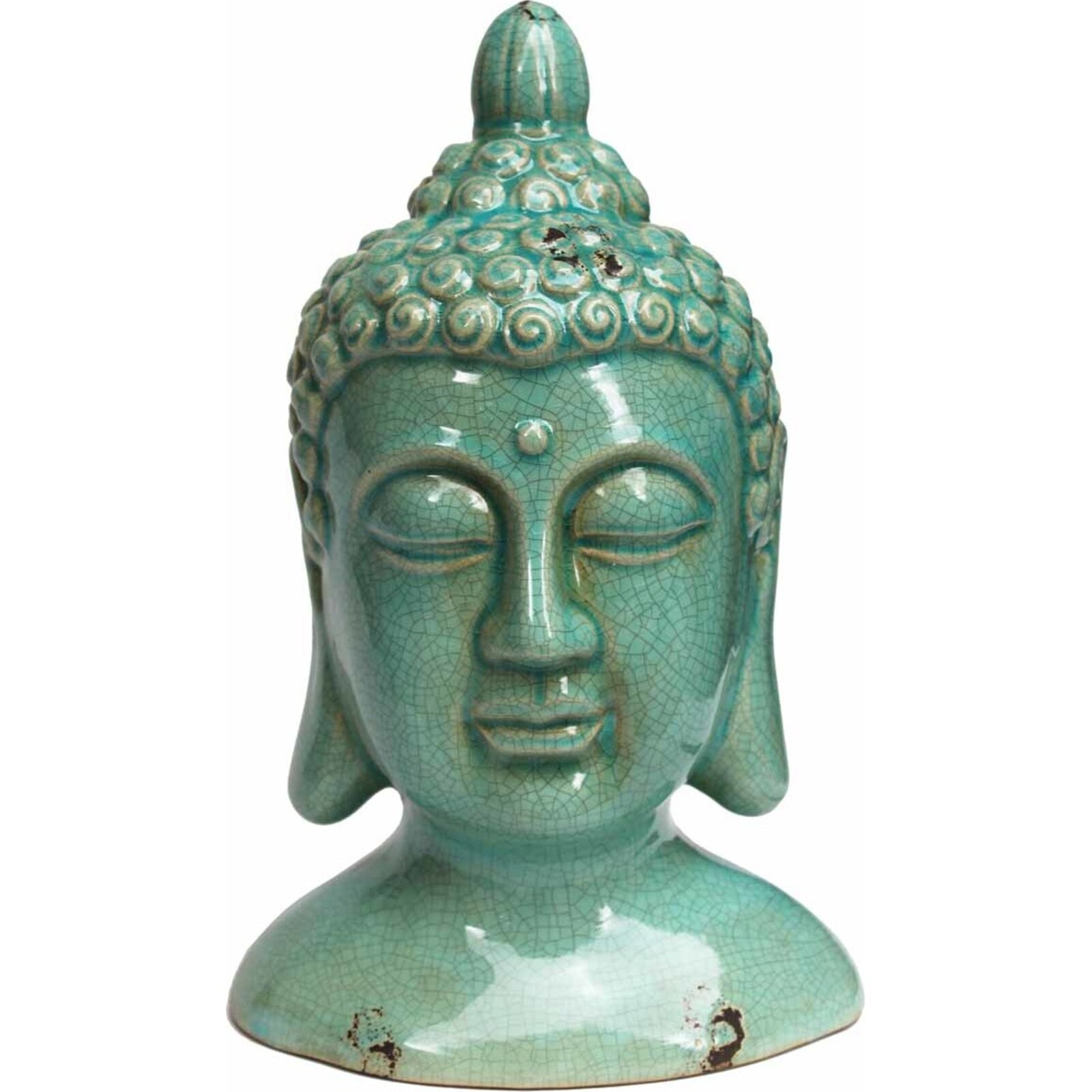 Buddha Bust - Blue